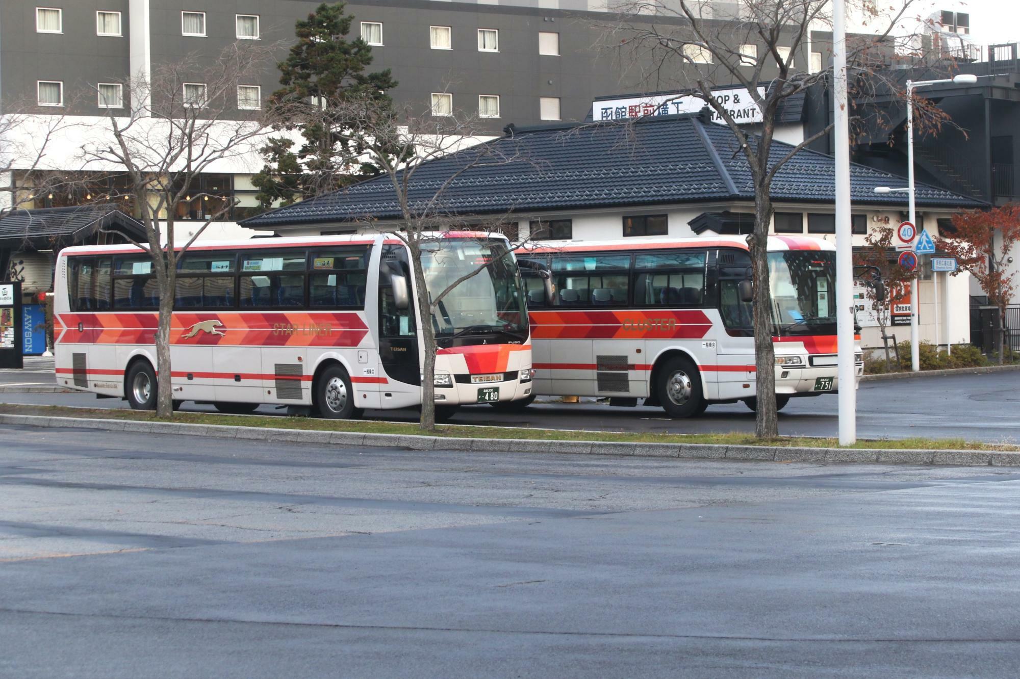 函館帝産バスの車両