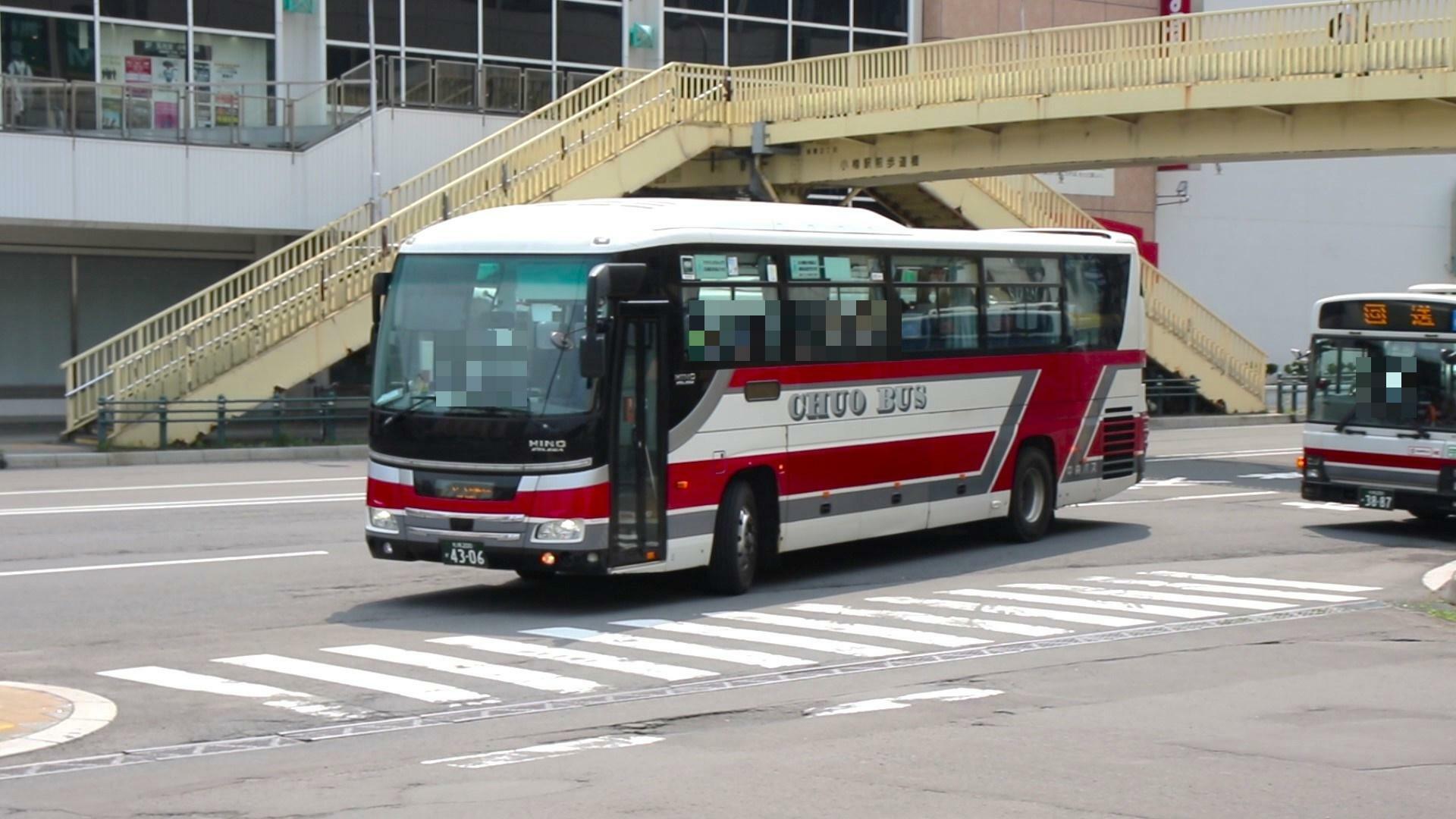 小樽駅前第1ビル前から小樽駅バスターミナルに到着