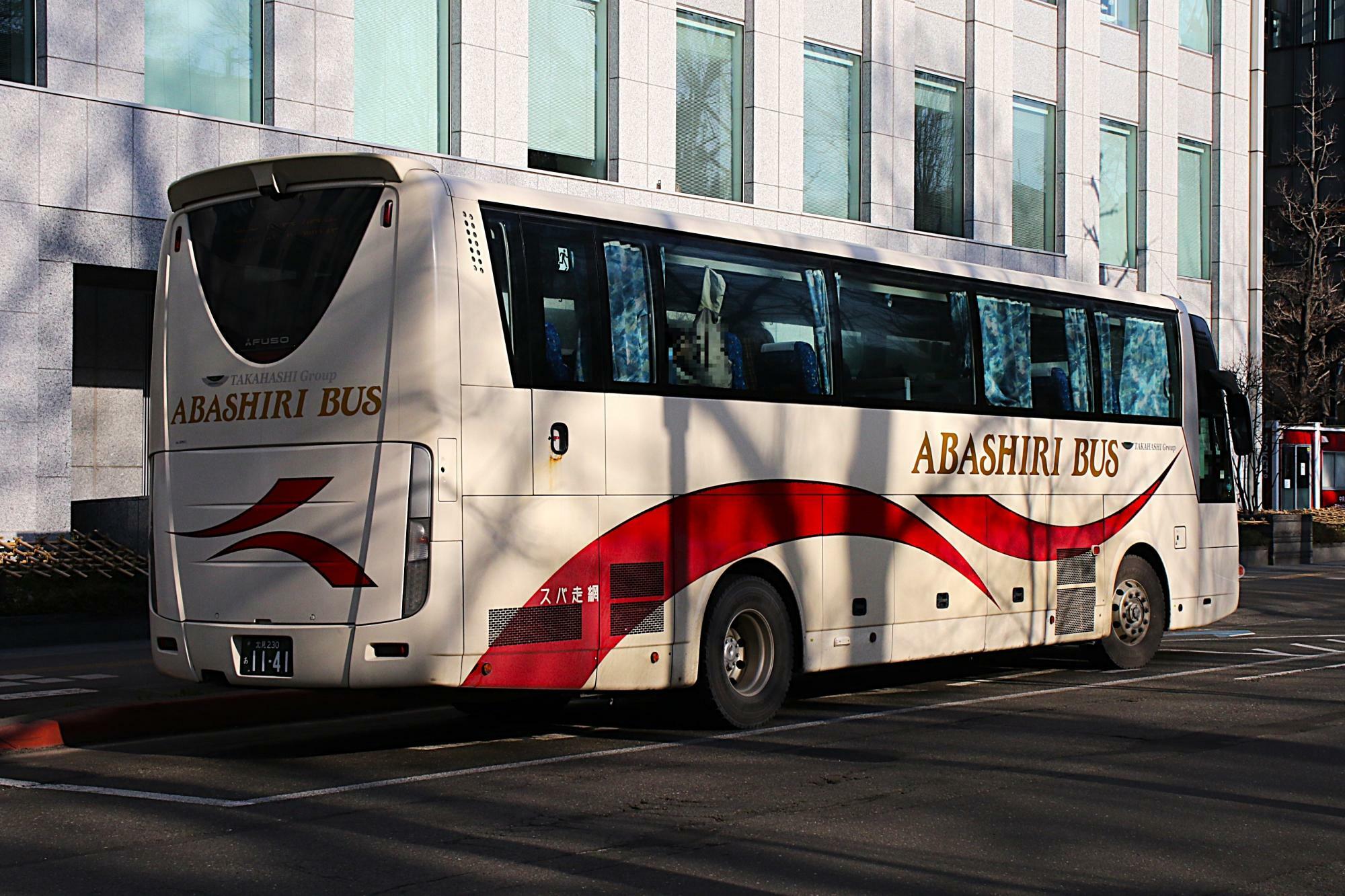 網走バス車両(札幌駅前で別の日に撮影)