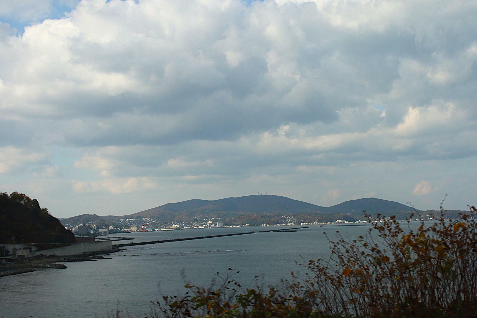 東小樽ー朝里町で見える景色