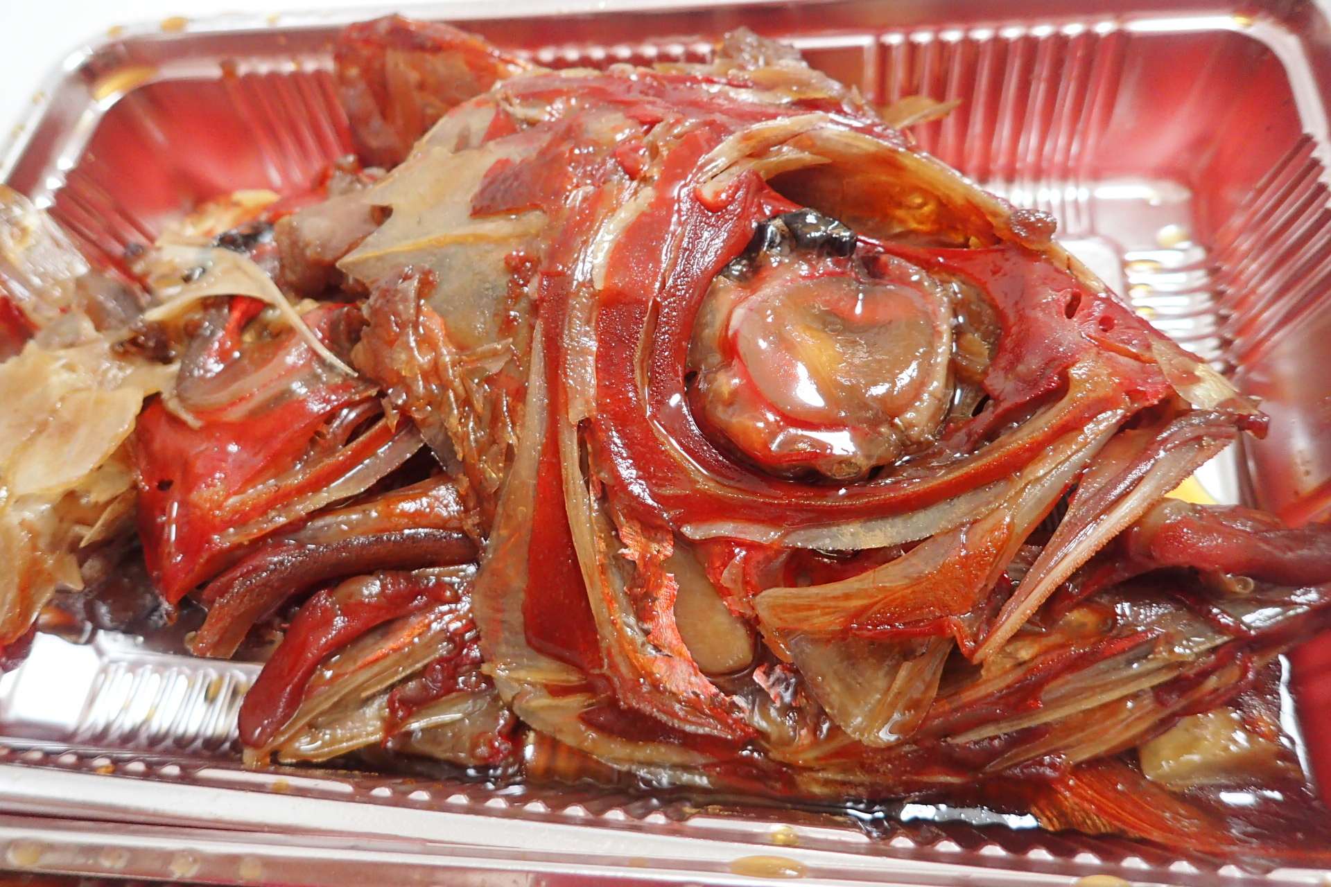 赤鯛のカブト煮
