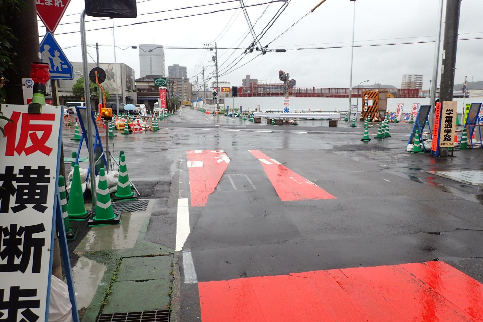 多治見市若松町交差点