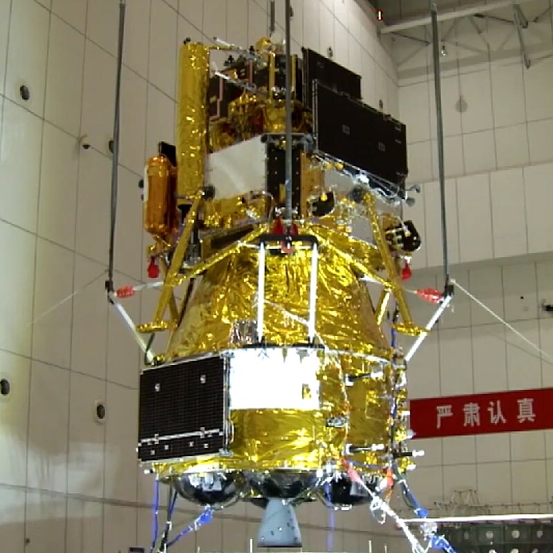 中国の月着陸機「嫦娥5号」©CNSA / Wikipedia
