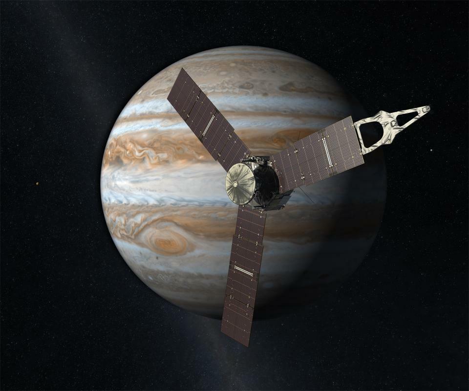 木星探査機「ジュノー」©NASA
