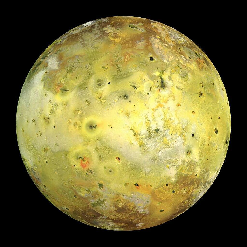 木星衛星「イオ」©Wikipedia