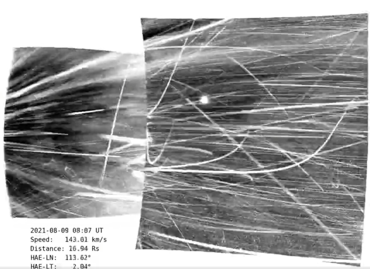 パーカー・ソーラー・プローブの観測画像©NASA / Wikipedia