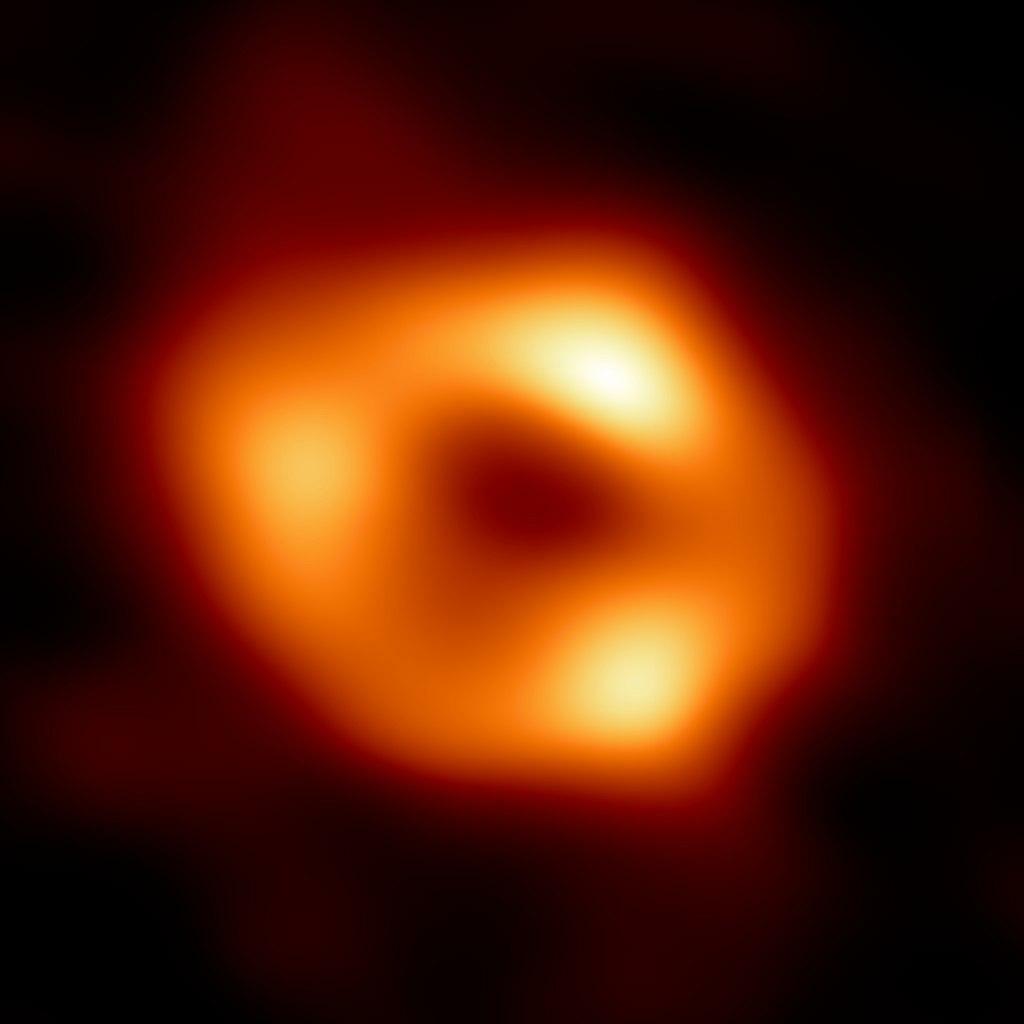 天の川銀河中心のブラックホール 出典:EHT Collaboration