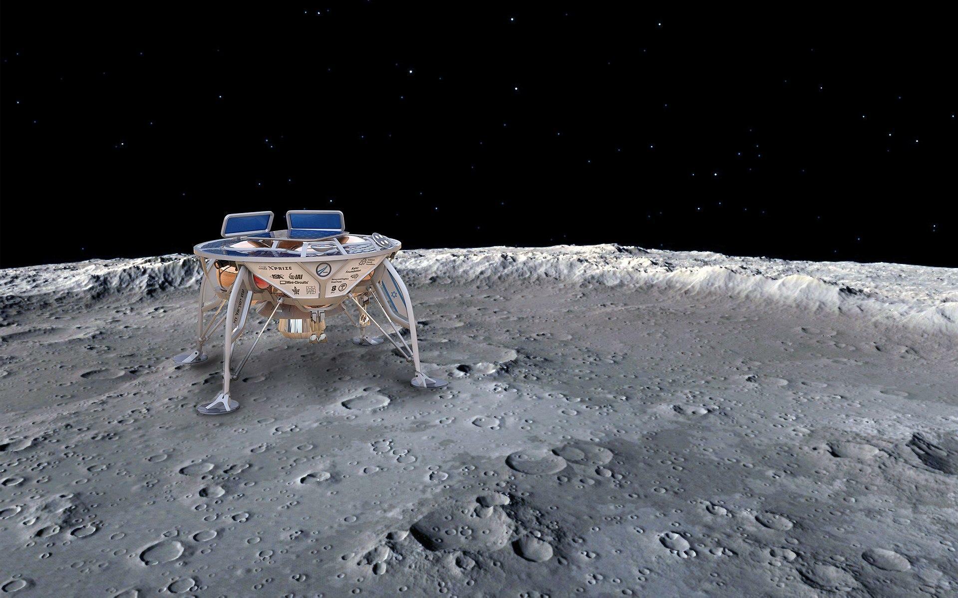 月着陸機「ベレシート」©Wikipedia