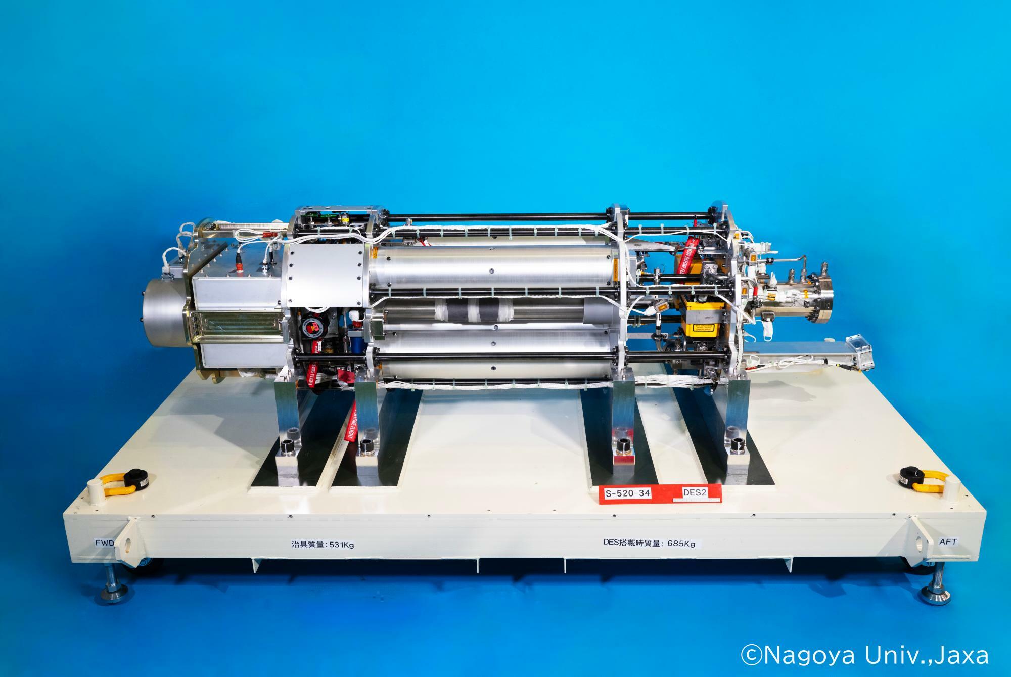 液体推進デトネーションエンジンシステム（DES2）出典：名古屋大学、JAXA