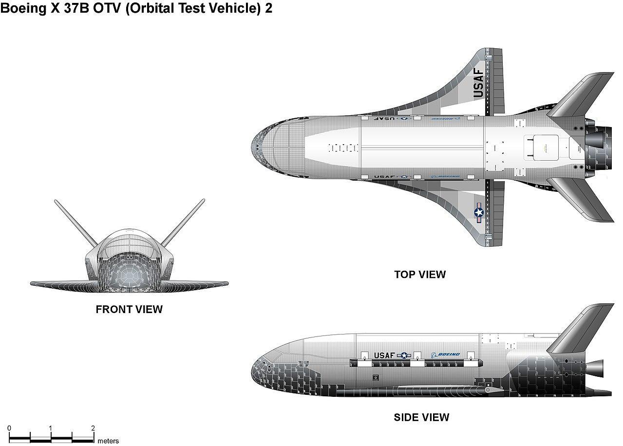 謎の無人宇宙機】米空軍の秘密のミニ・シャトル｢X-37B｣の陸上
