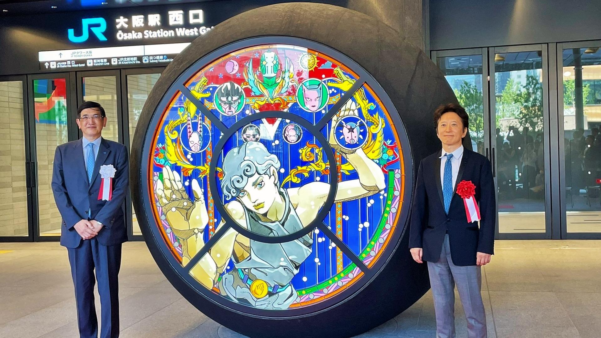 大阪駅に新パワースポット誕生!「ジョジョの奇妙な冒険」作者が 大阪駅に新パワースポット誕生!「ジョジョの奇妙な冒険」作者が