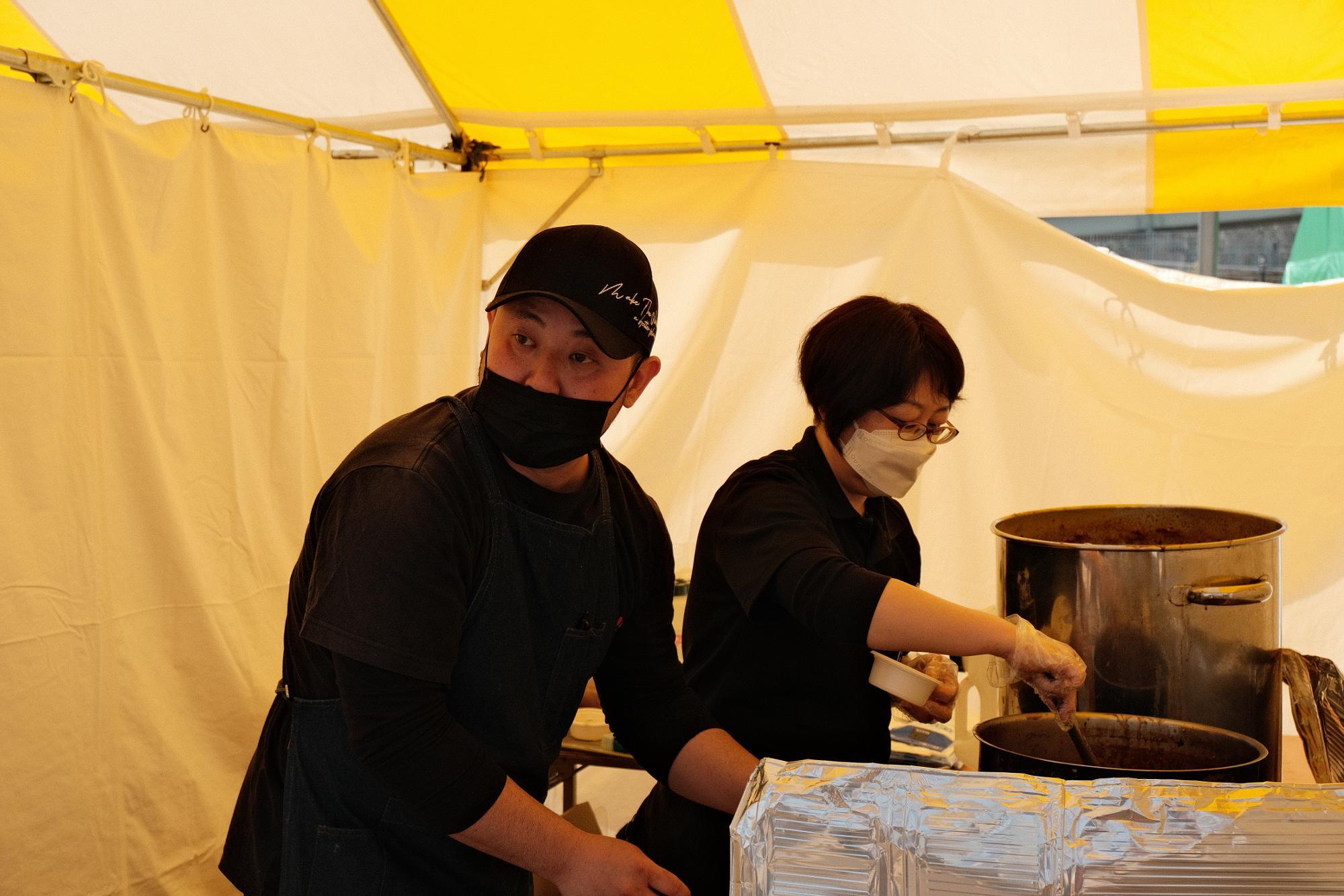 山ちゃん発見！＊山ちゃん…「大阪産(もん)料理 空 南海泉佐野駅構内店」大将