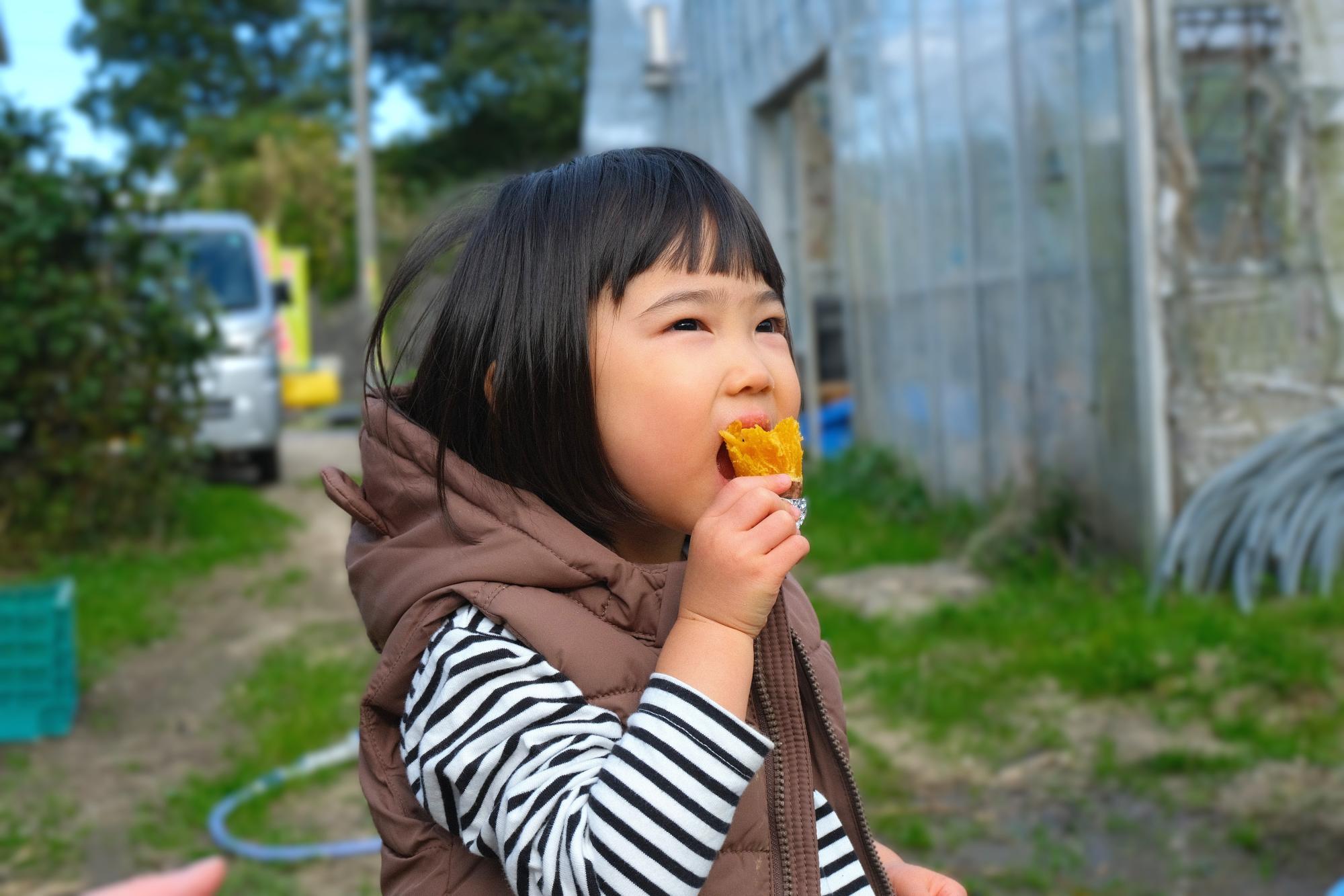 あたし、芋のためにがんばってよかったわ～