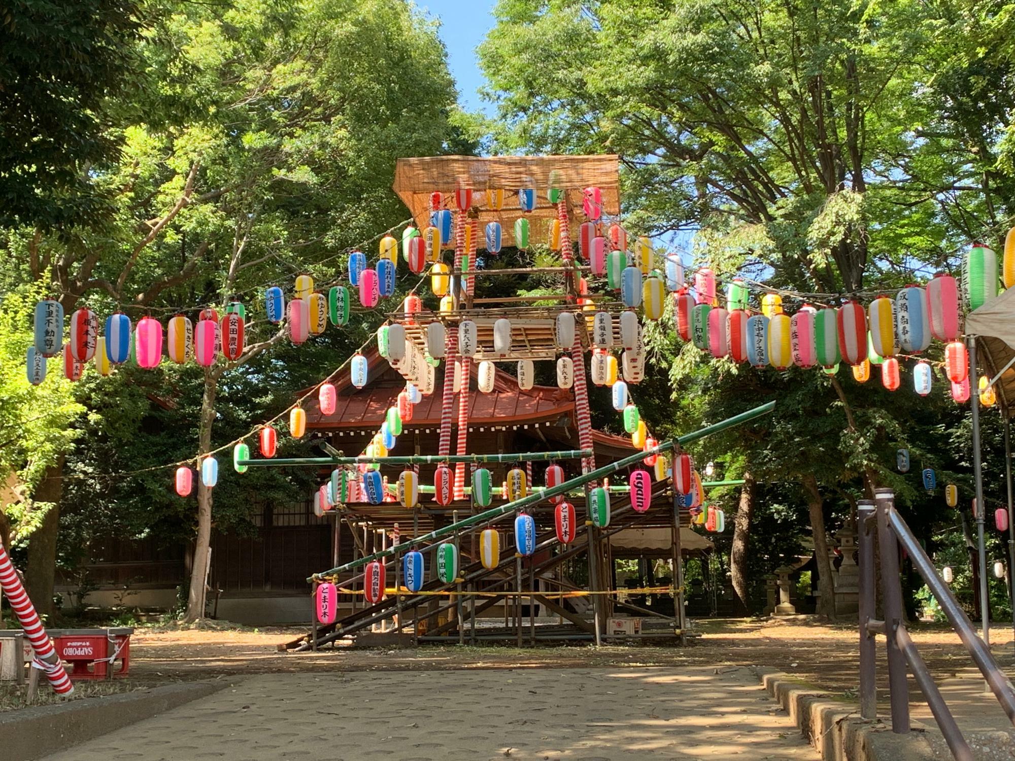 下里 氷川神社