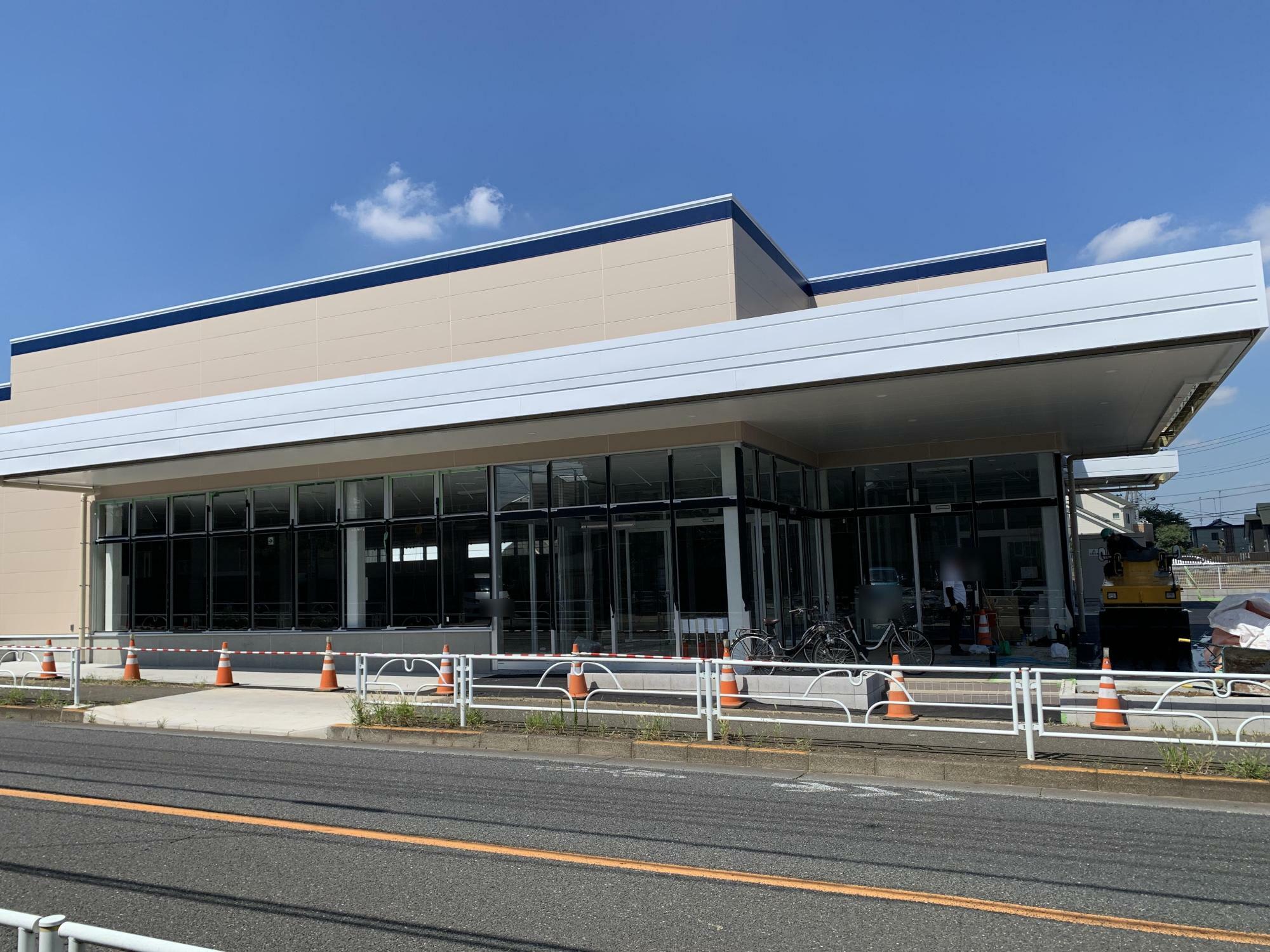 建設中のドラッグストア クリエイト東久留米下里店