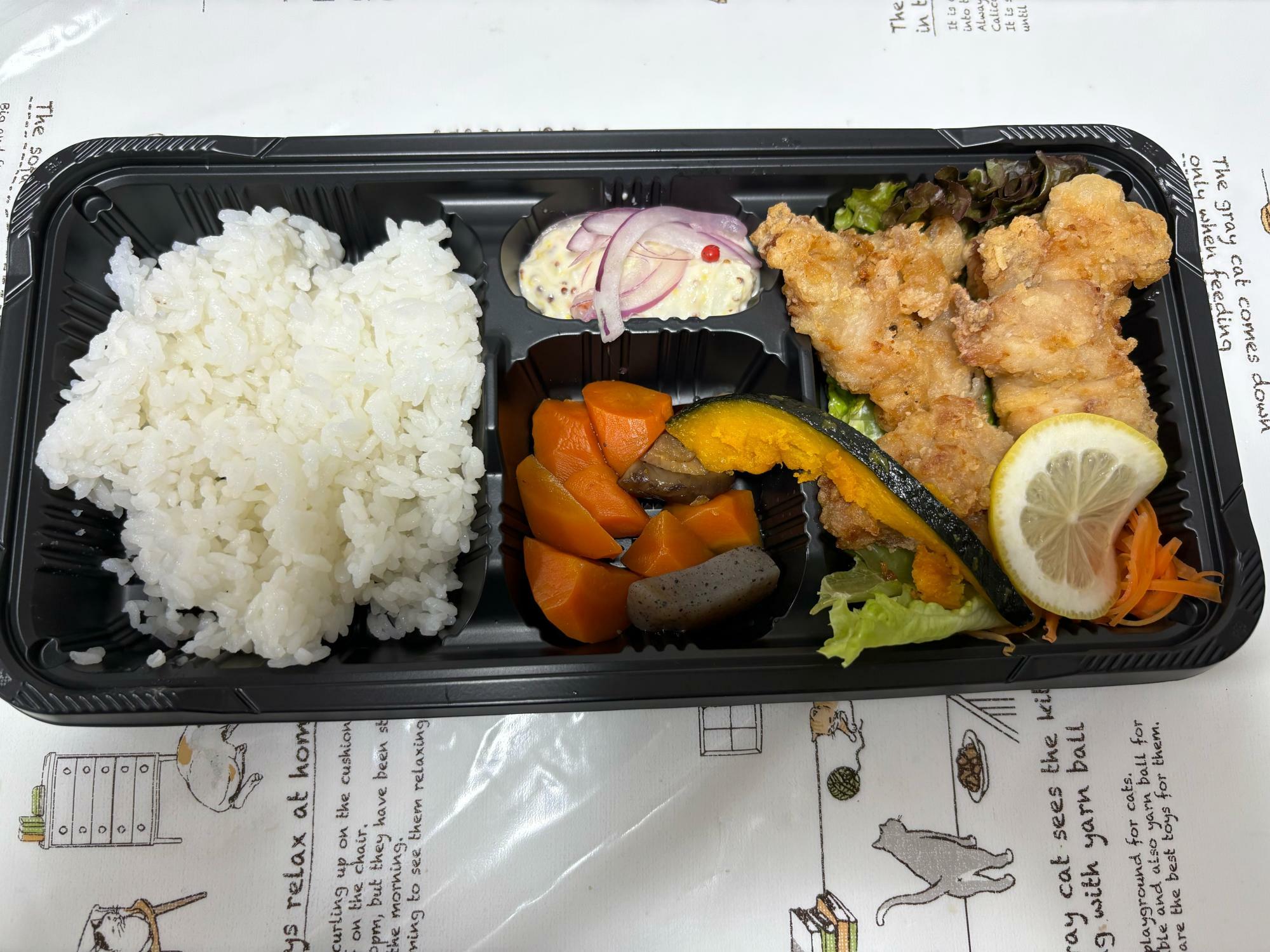 割烹の唐揚げ弁当