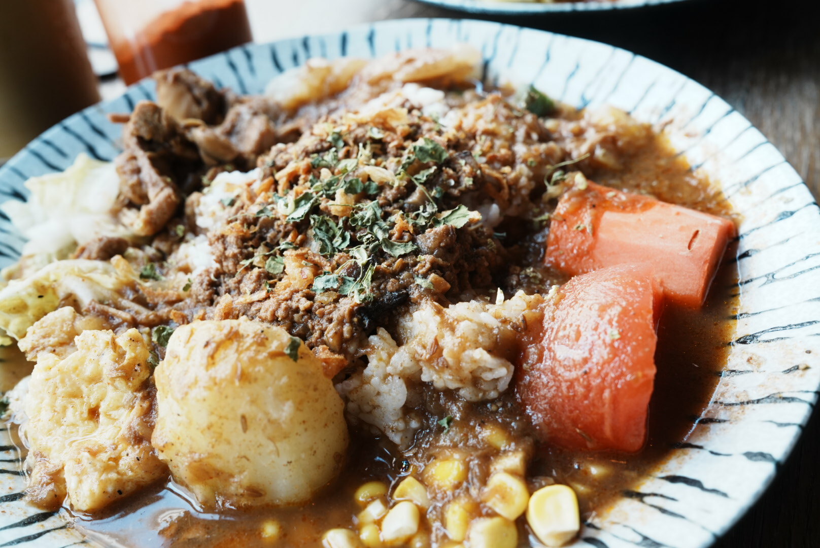 野菜ごろごろのカレー