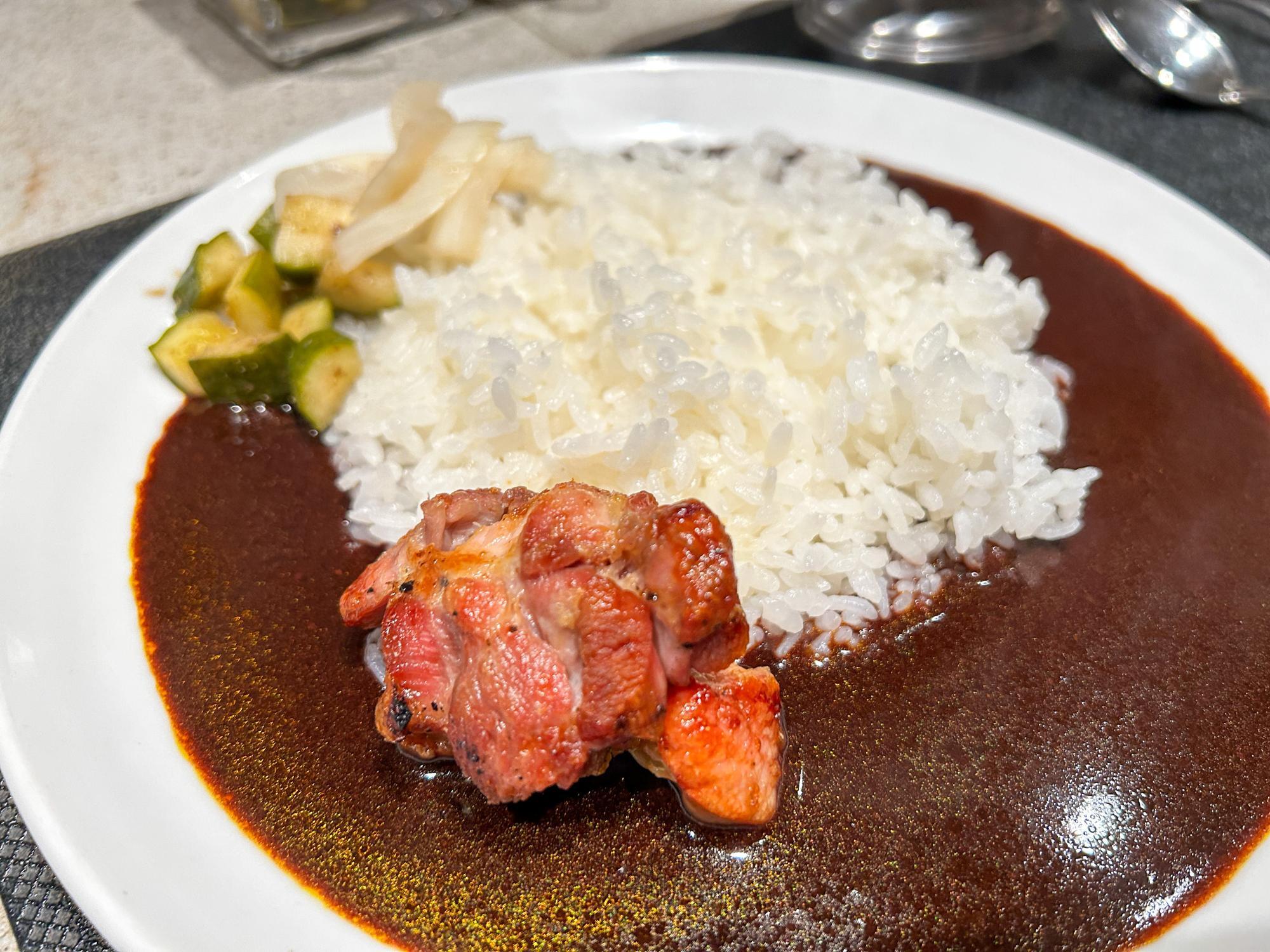 地鶏カシミールカレー