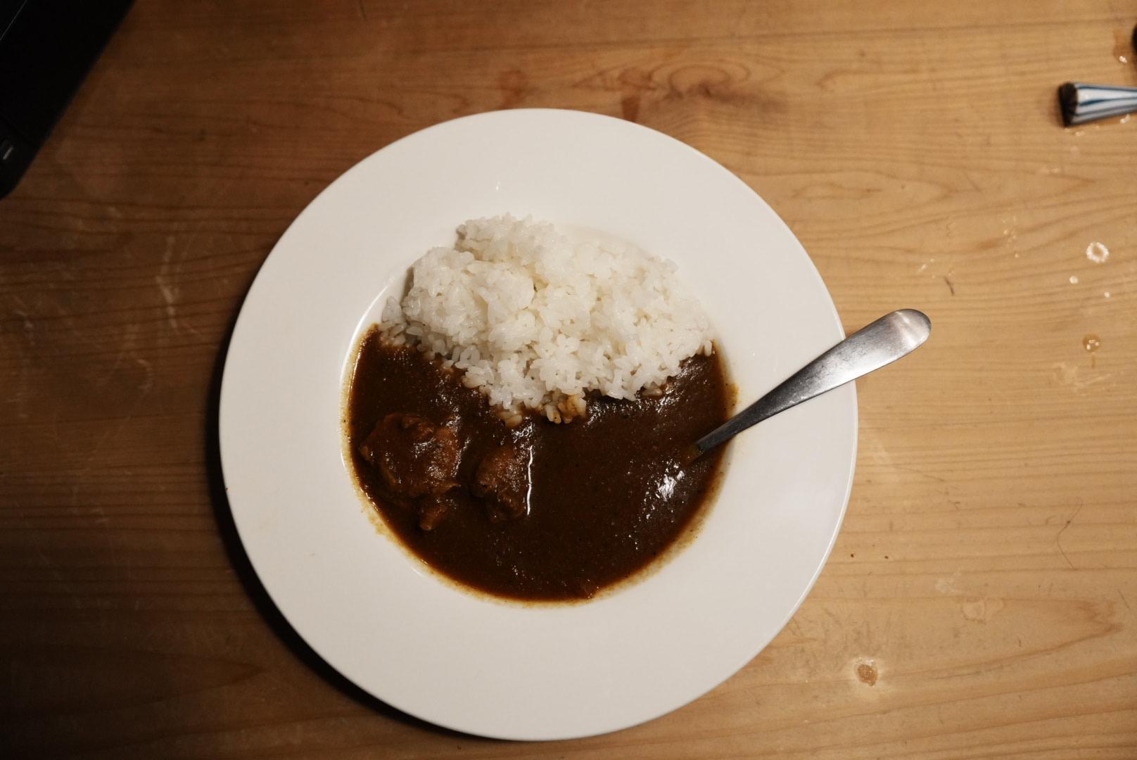 〆チキンカレー