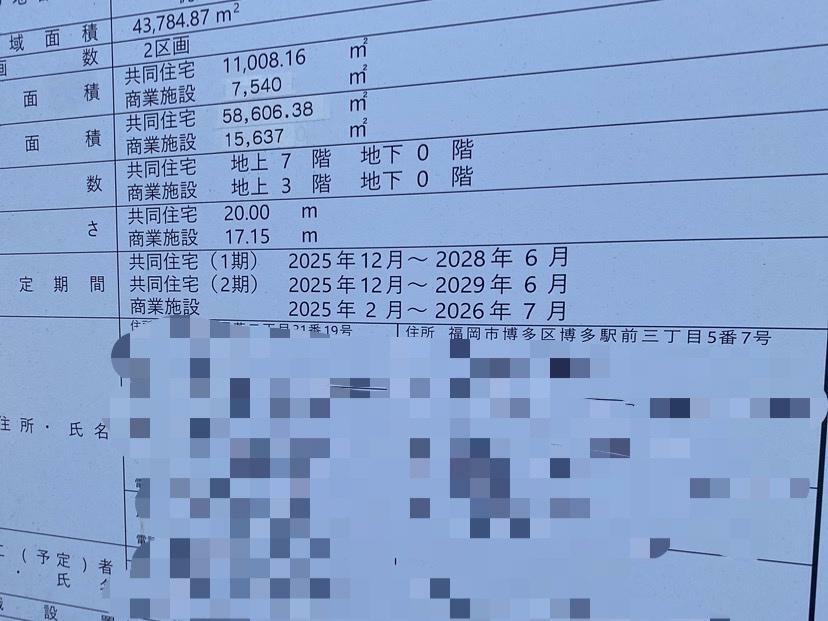 氏名や電話番号の記載があるためモザイク加工しています。