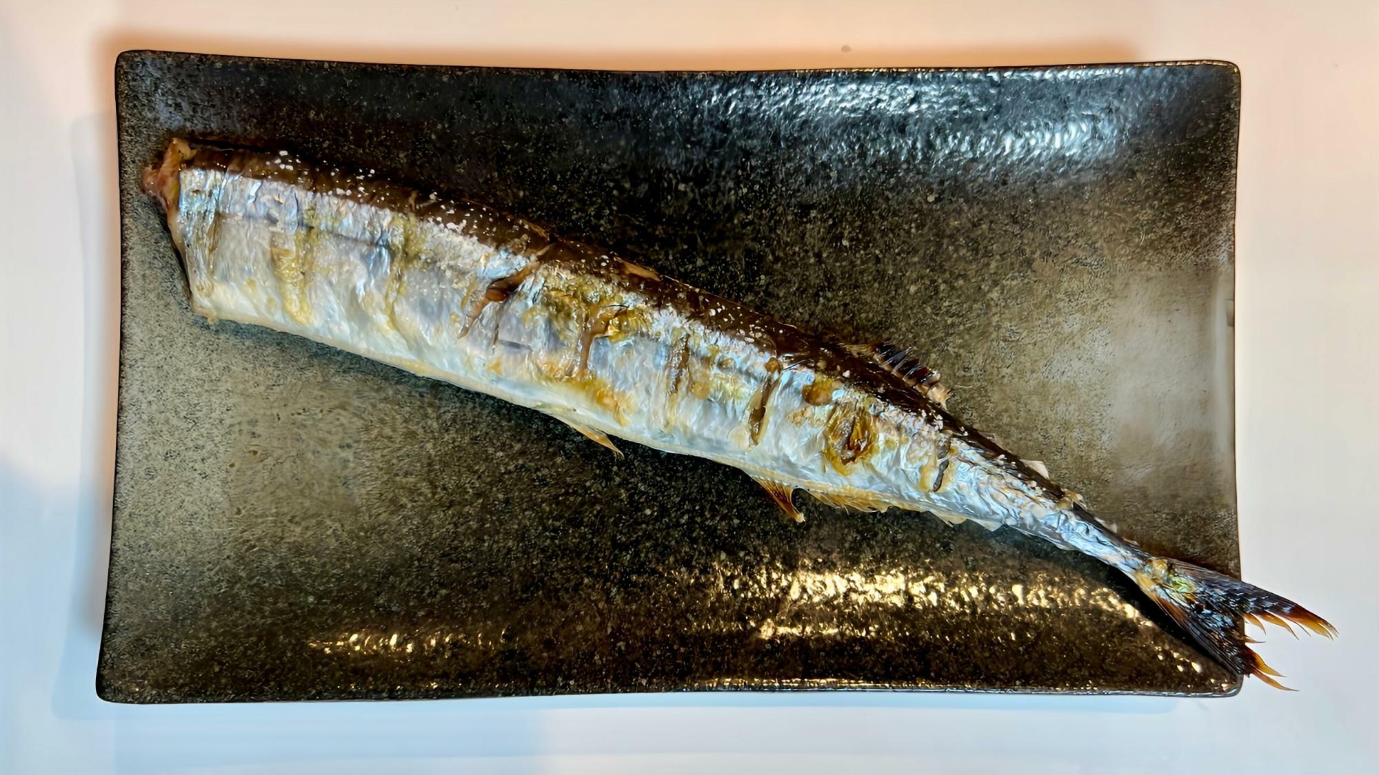 秋刀魚の塩焼き