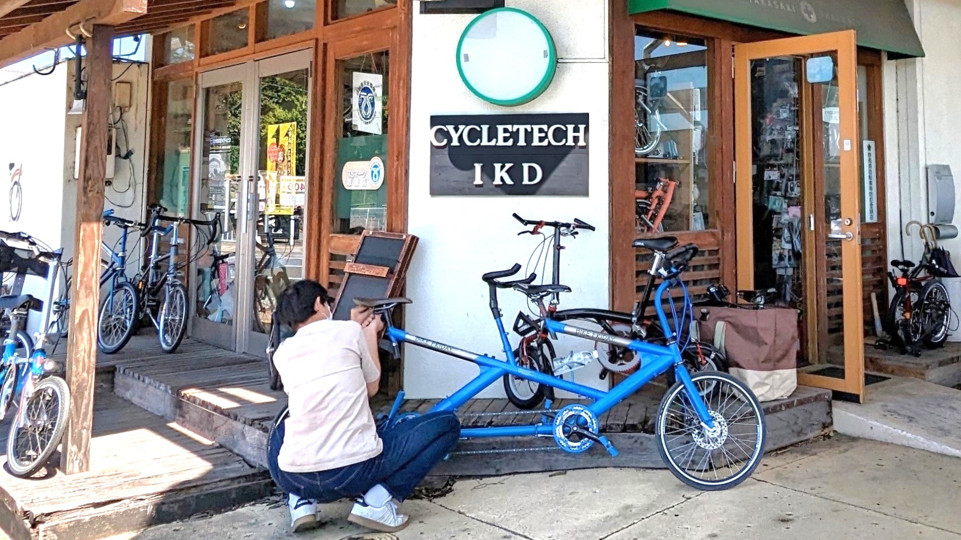 高崎市】烏川河川敷で試乗できる♪ タンデム車やブロンプトン