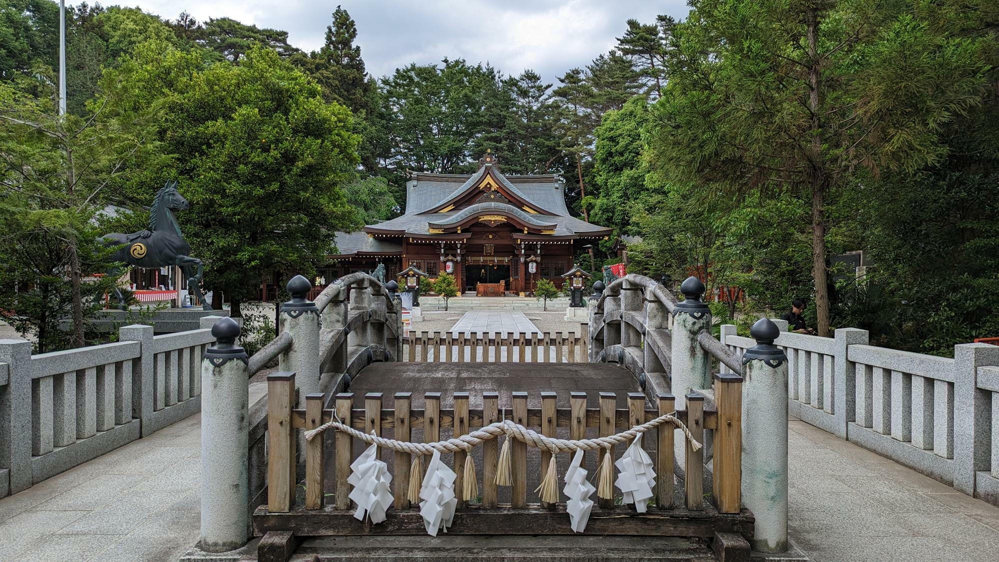 進雄神社 「御神橋」