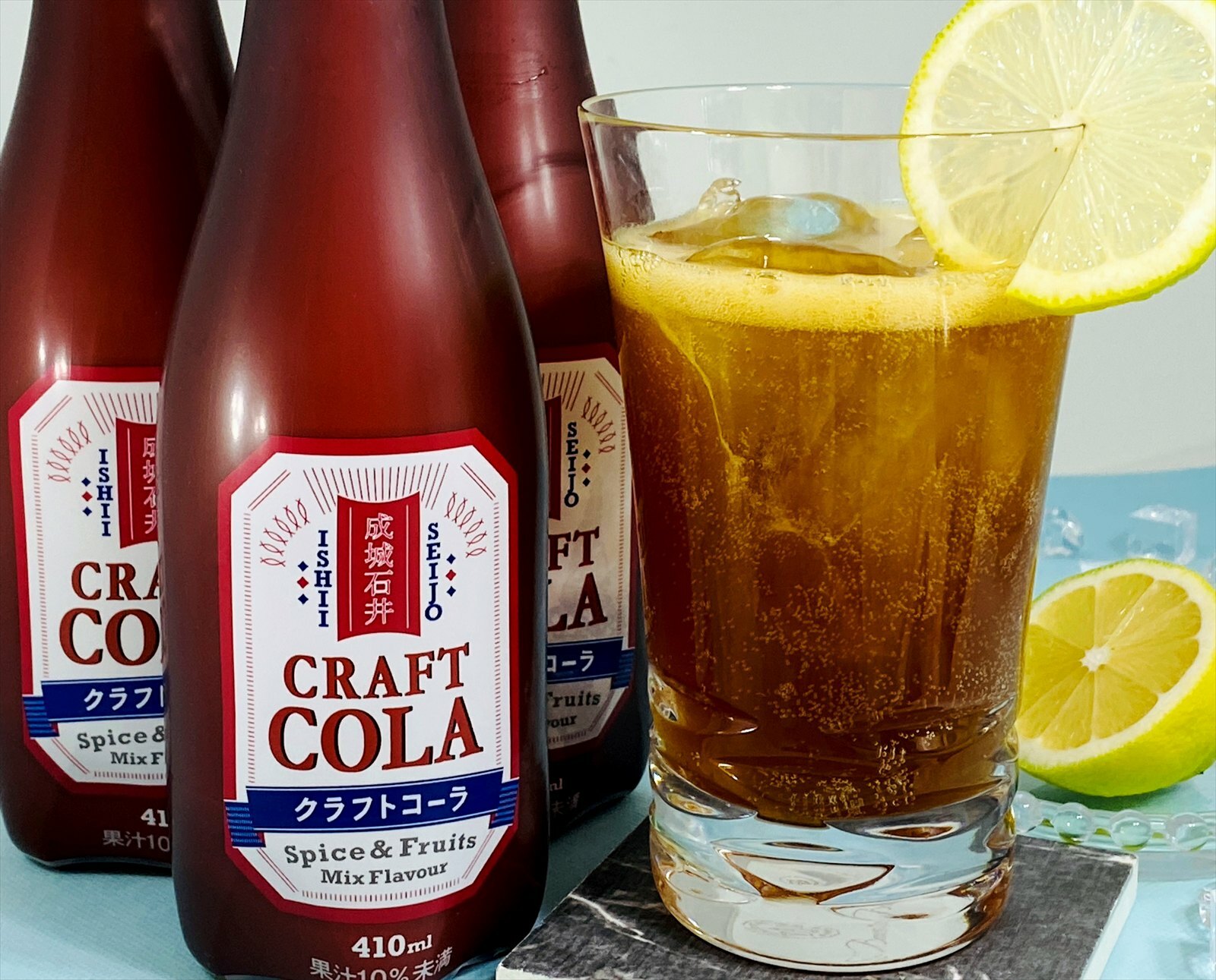 Seijo Ishii Craft Cola. Spice & Fruits Mix Flavour 