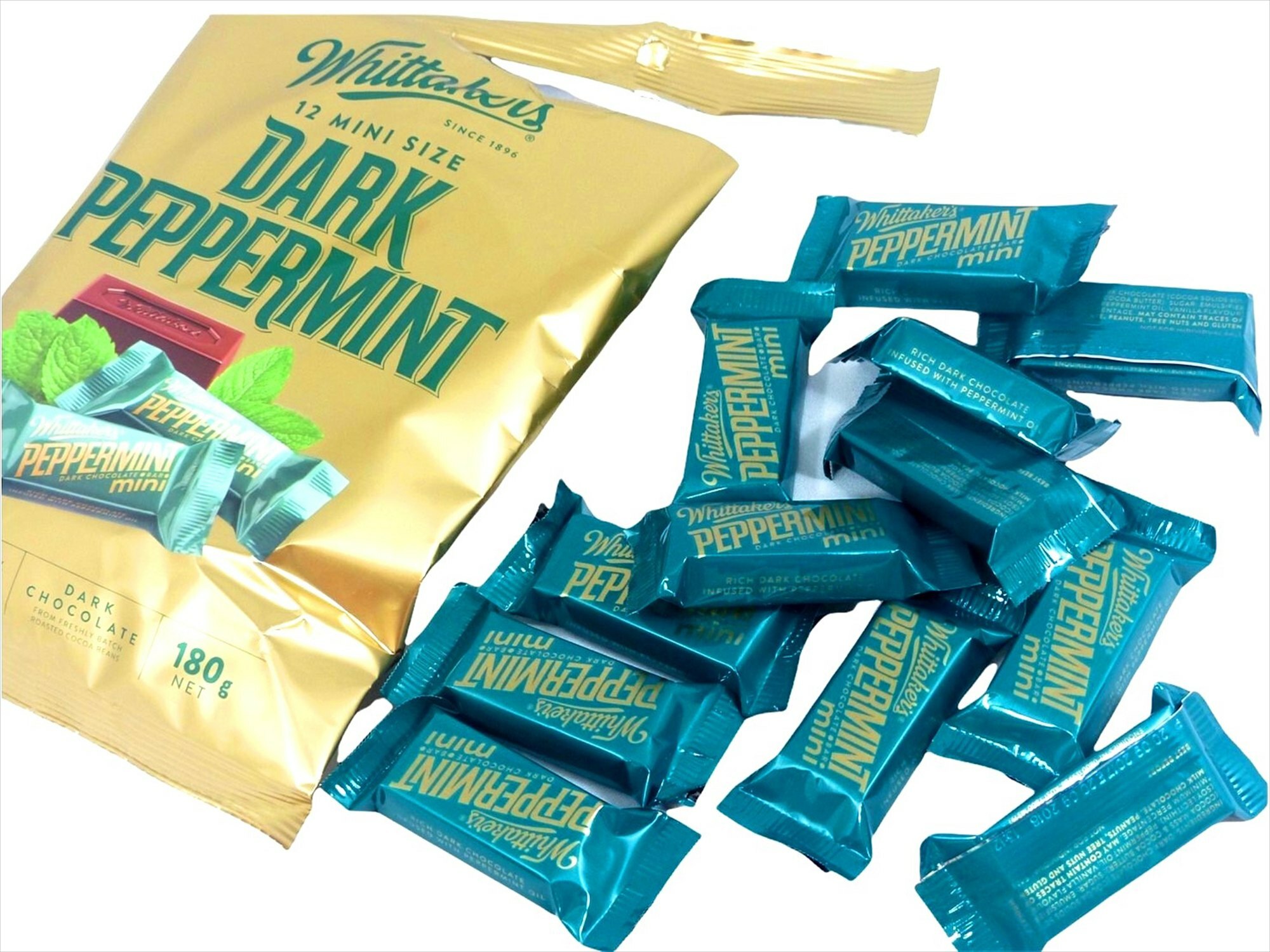 Whittakers Dark Peppermint Chocolate 