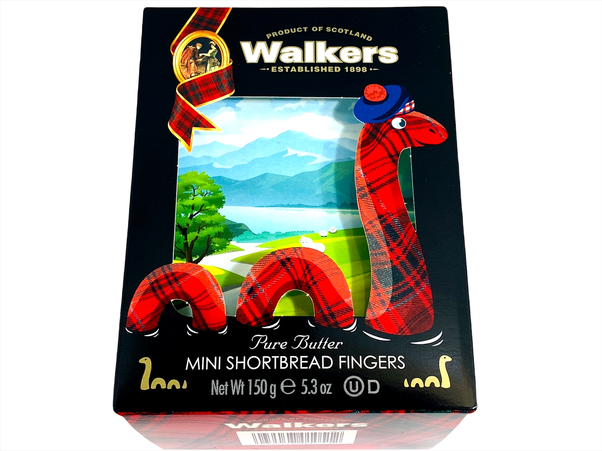 Walkers Mini Shortbread Fingers Nessie BOX