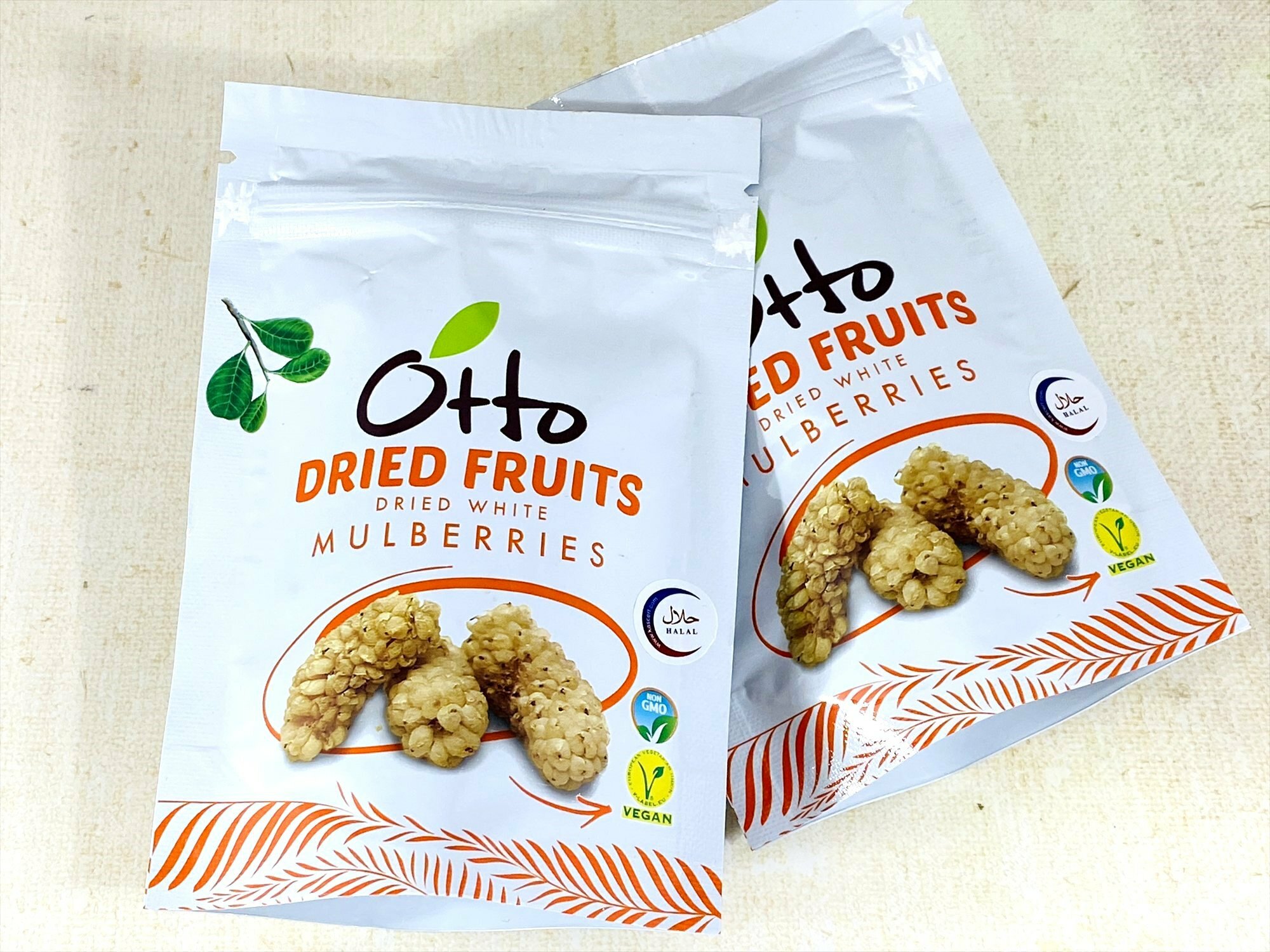Otto Dried Fruits White Mulberries