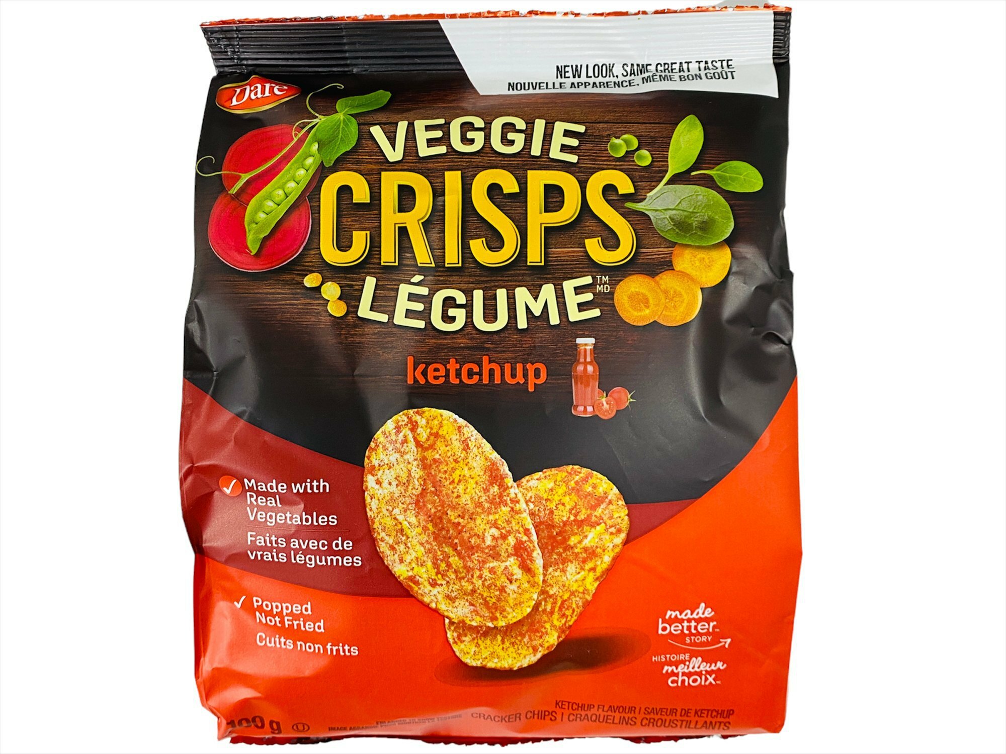 Dare Veggie Crisps Ketchup 3.52oz