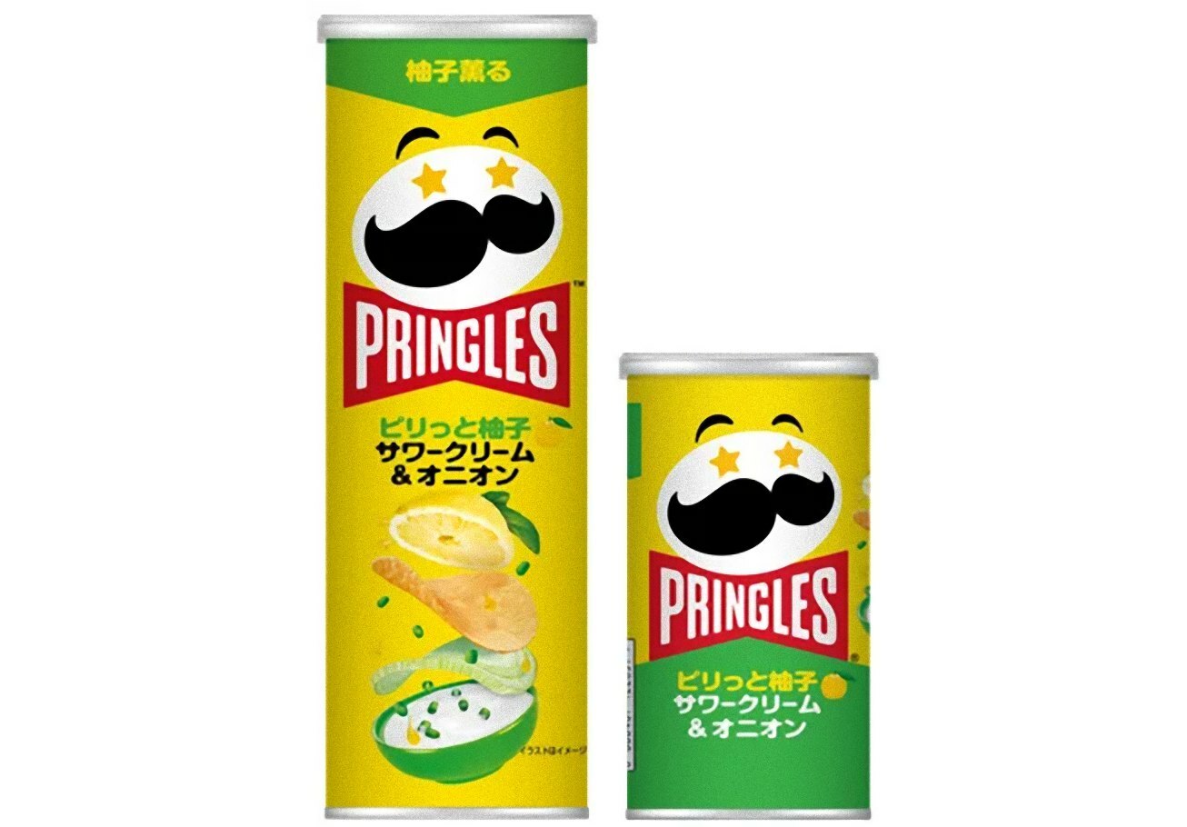出典: prtimes - Pringles Spicy Yuzu Sour Cream & Onion
