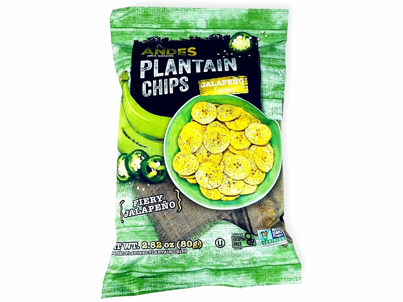 Andes Plantain Chips Jalapeno Flavor