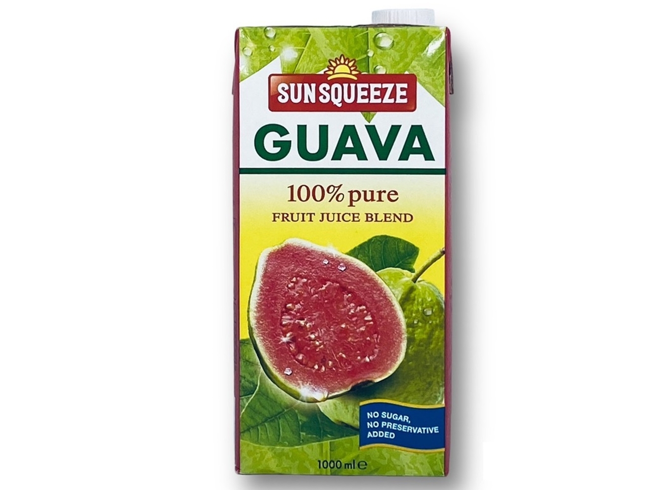 Sun Squeeze Guava 100% Pure Fruits Juice Blend.