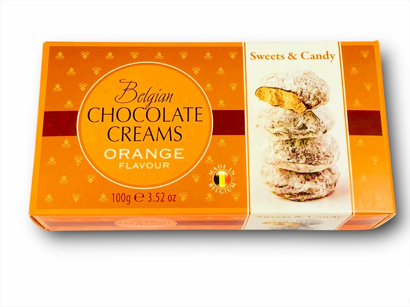 Sweets & Candy Belgian Chocolate Creams Orange Flavour