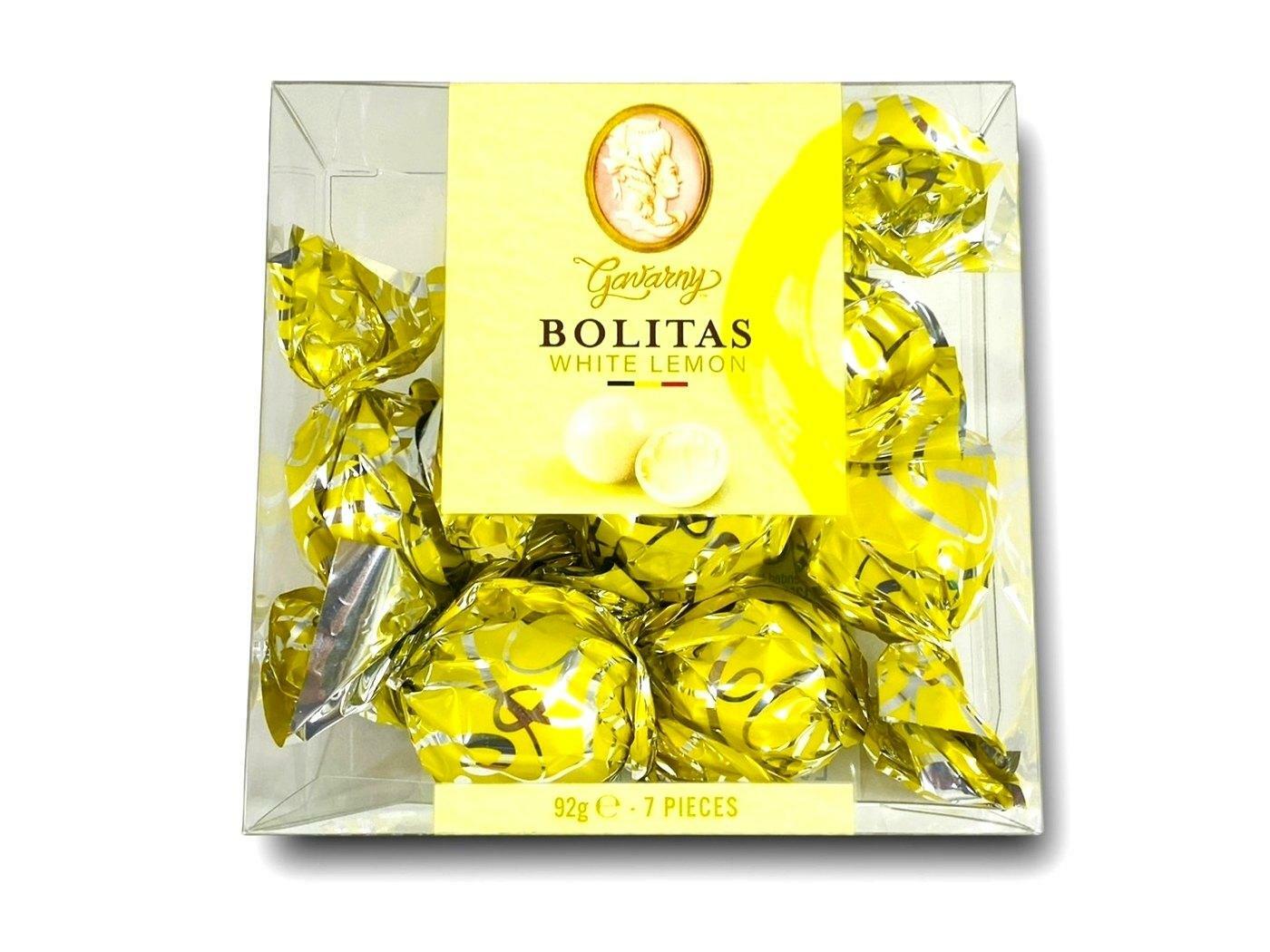 Gavarny Bolitas White Lemon Chocolate.