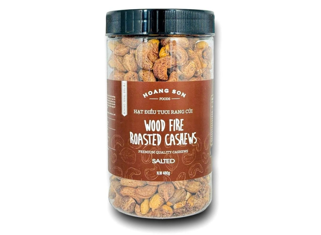 Wood Fire Roasted Cashews Salted