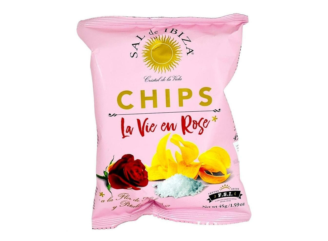 SAL de IBIZA Potato Chips La Vie en Rose