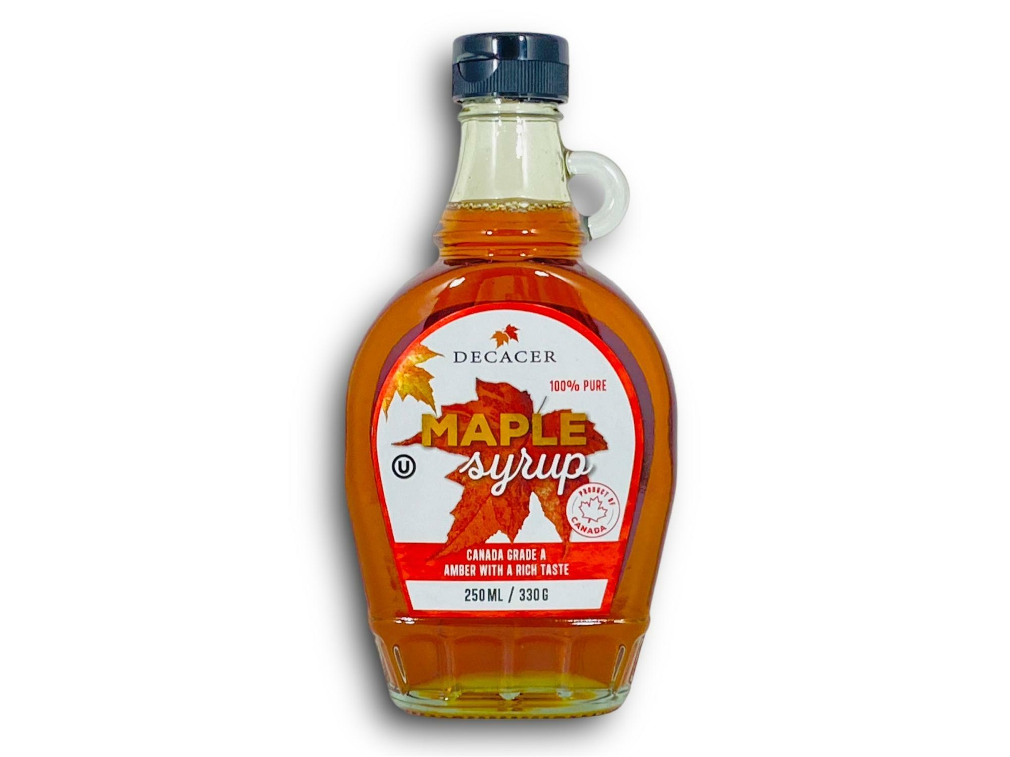 Decacer Maple Syrup Grade A Amber 