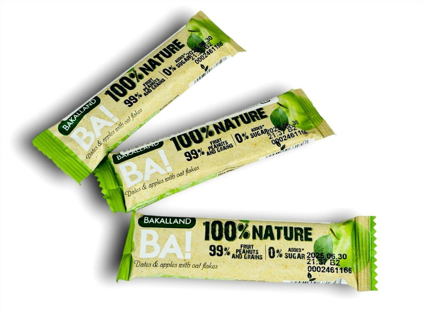 Bakalland BA! 100% Nature Dates & Apple with OatFlakes