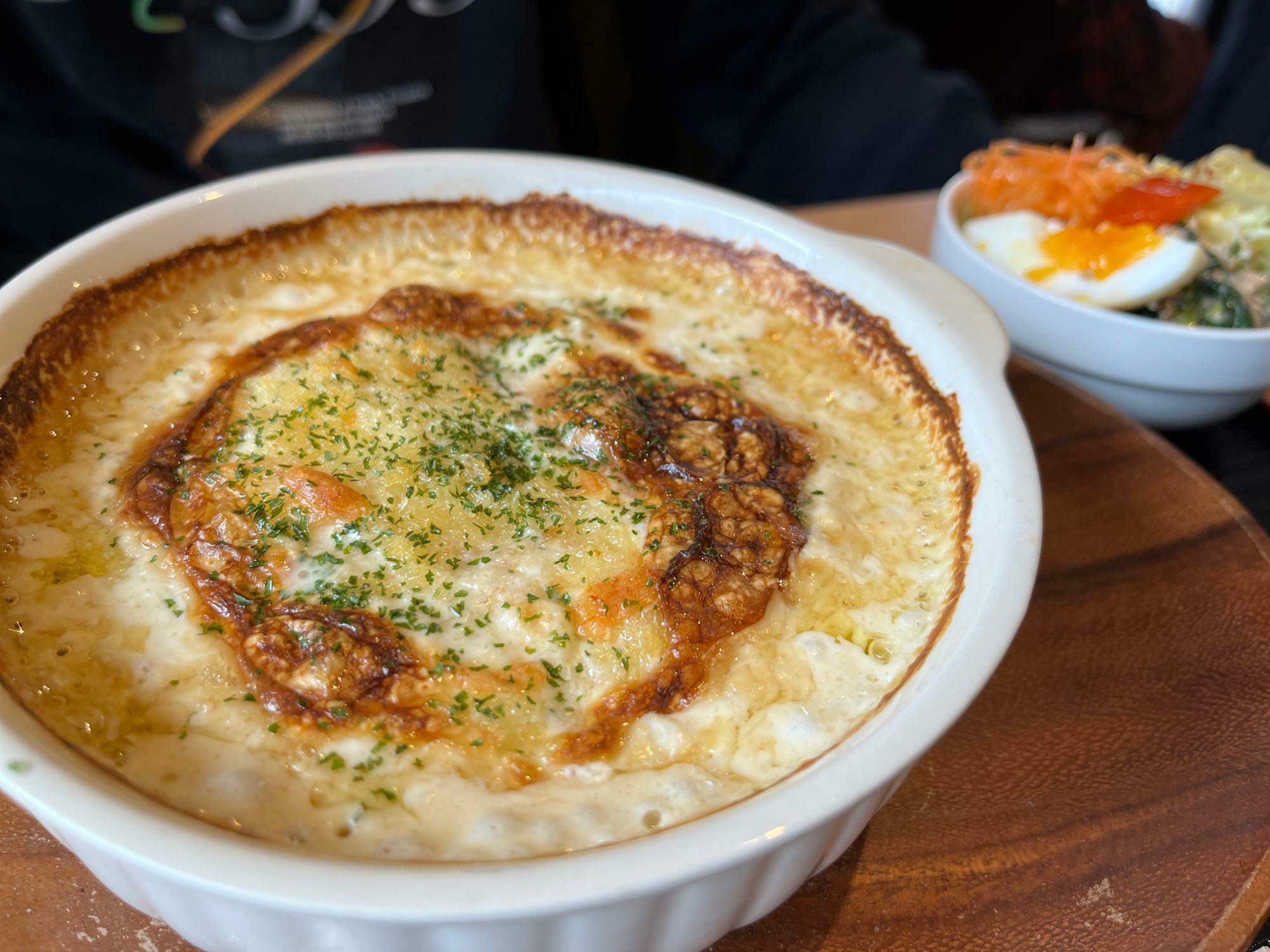 自家製醤油麹　きのこのドリア（ミニサラダ付）