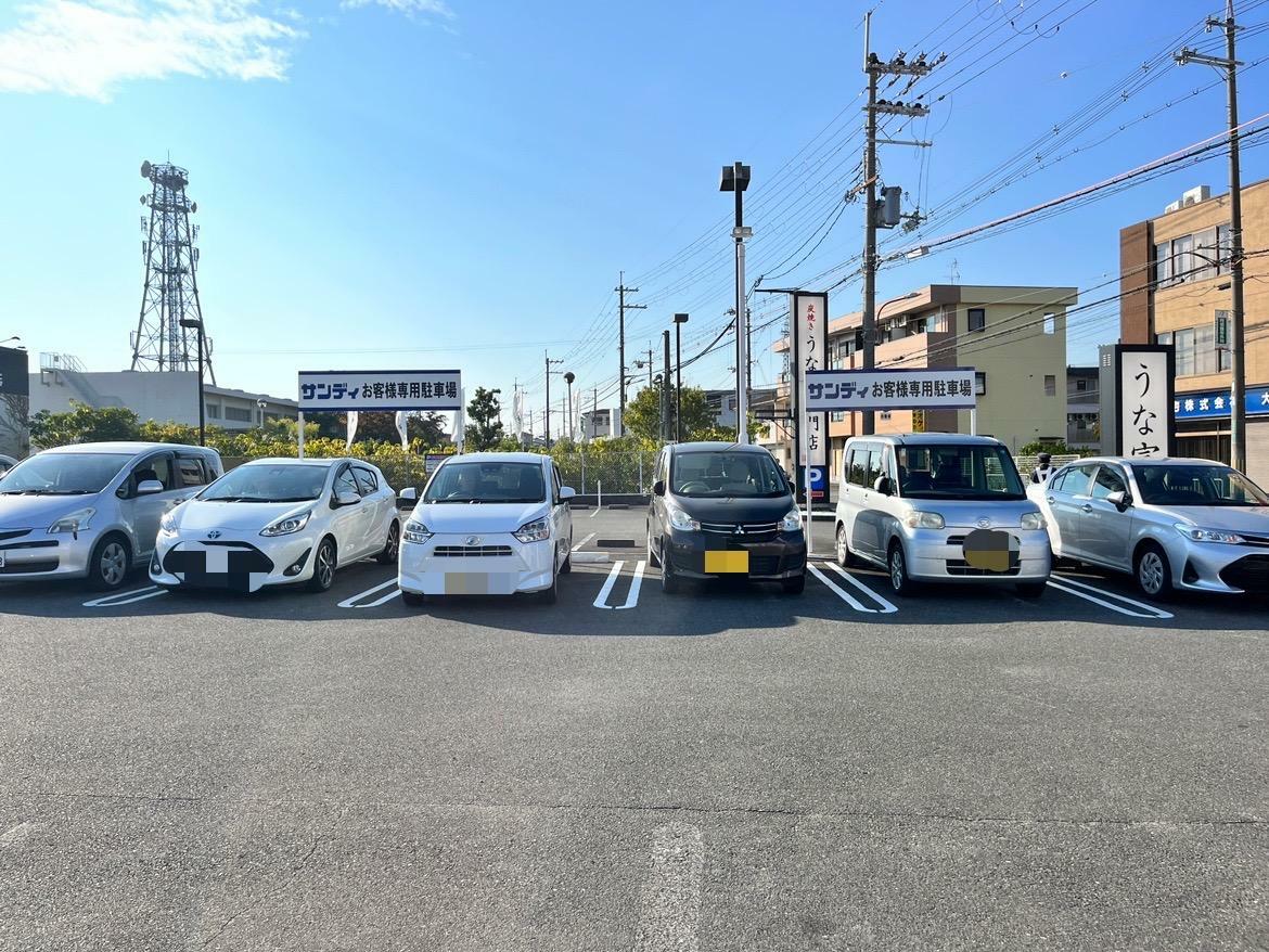 駐車場の様子