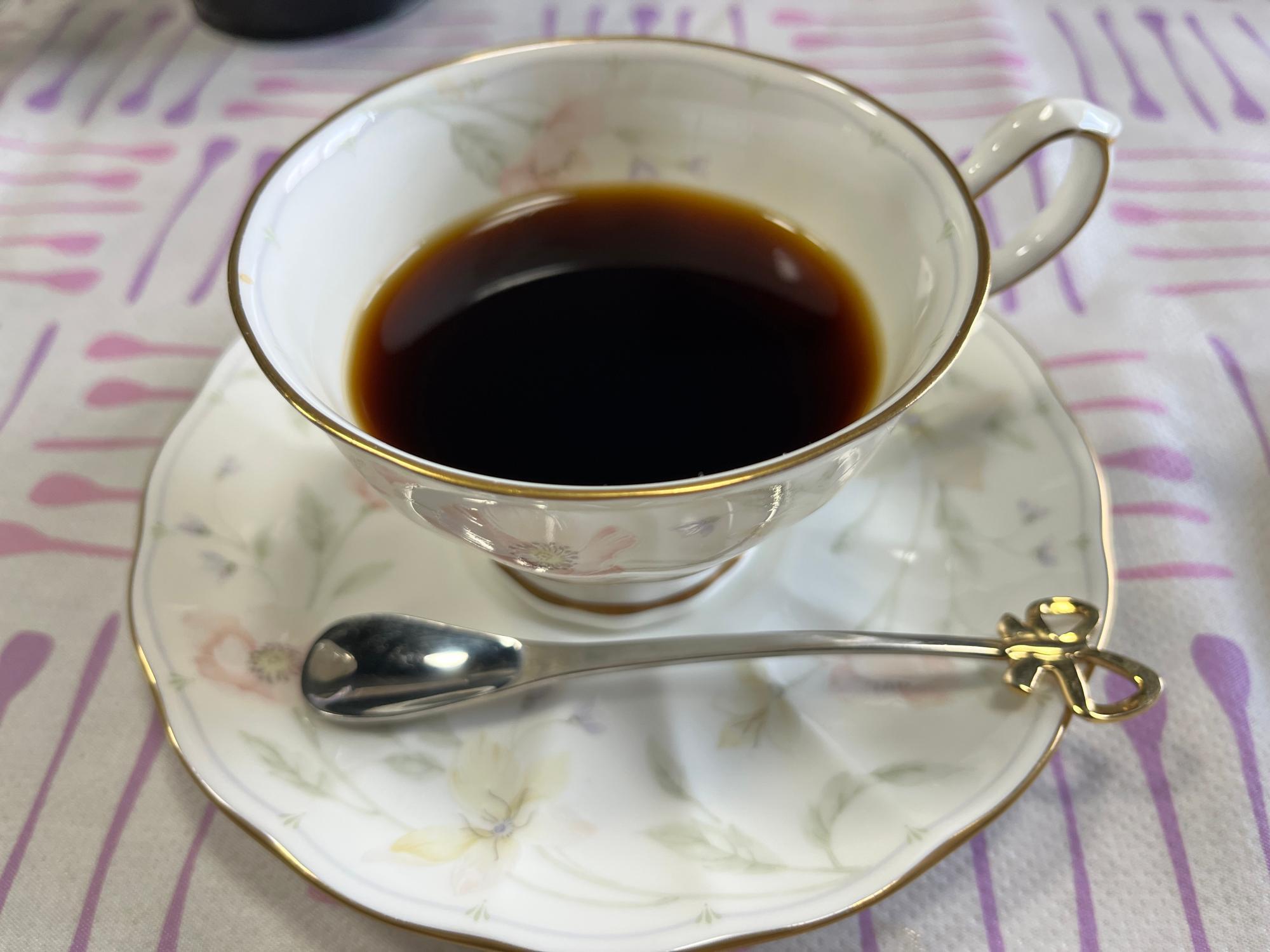 食後のコーヒー