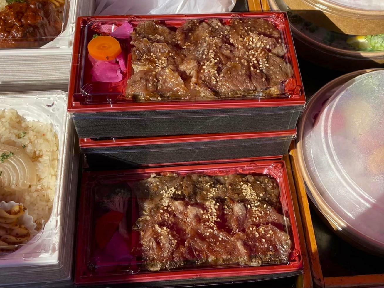 中落ちカルビ弁当