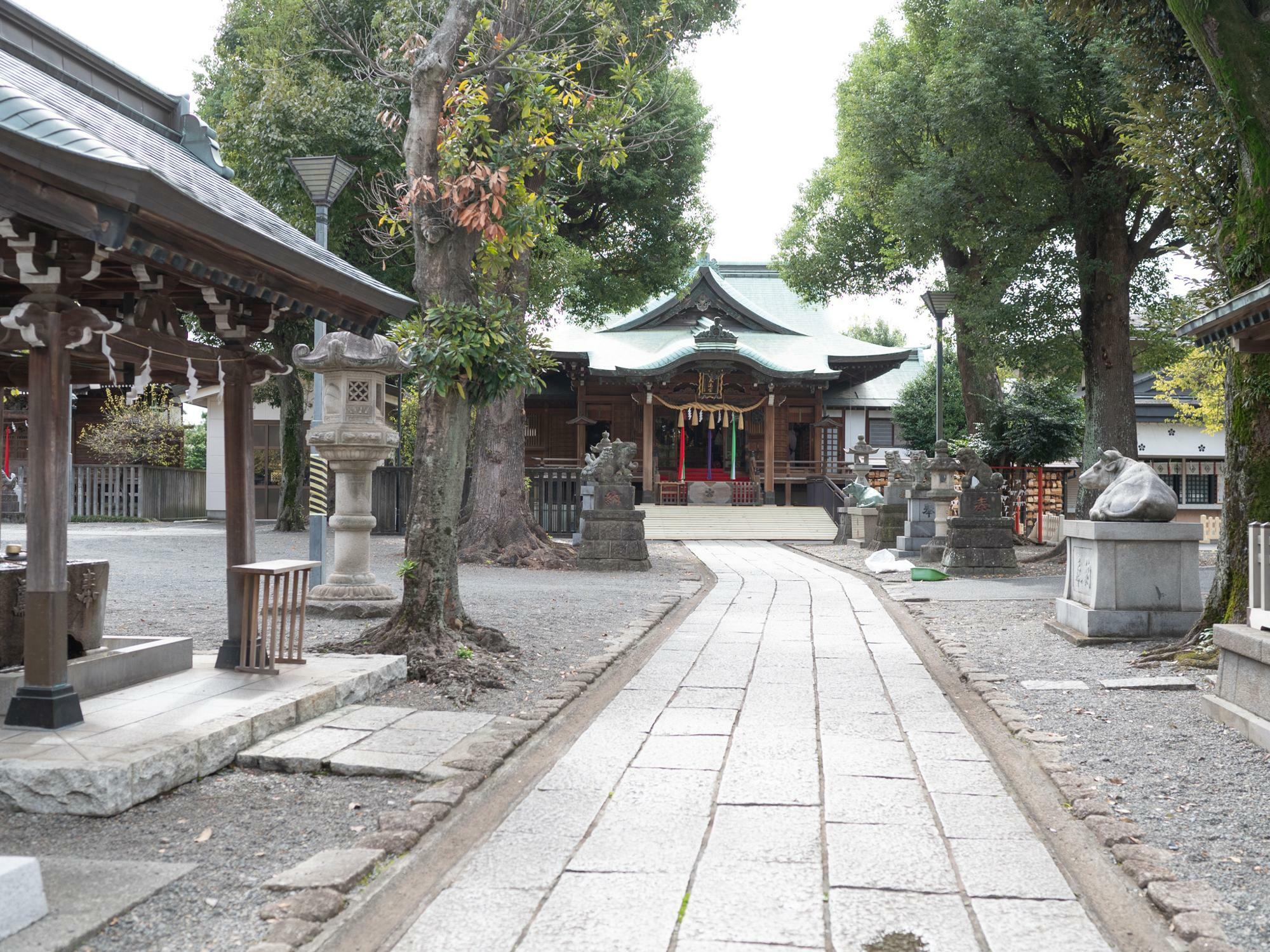 10月の町田天満宮の様子