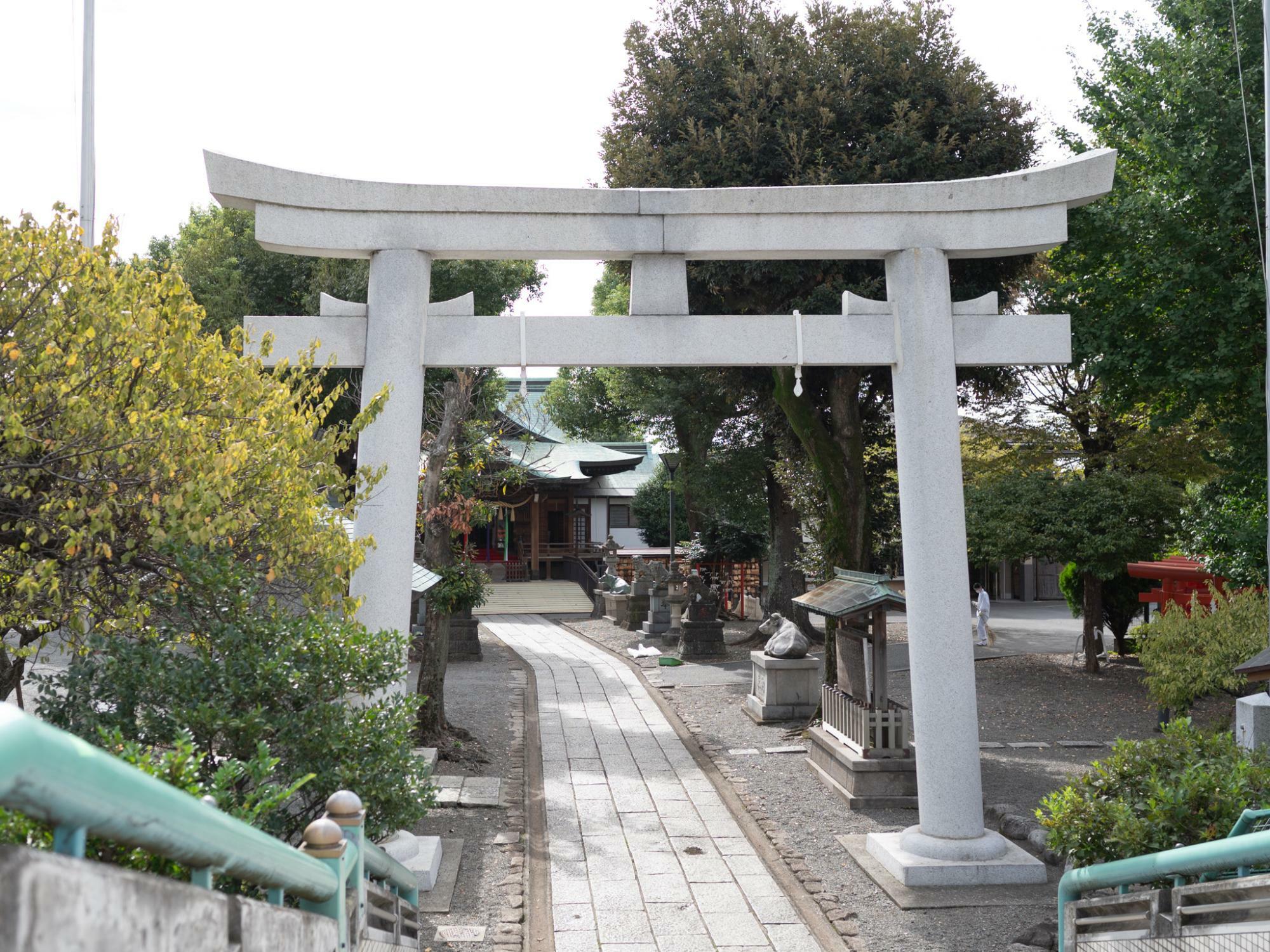 普段の町田天満宮の様子