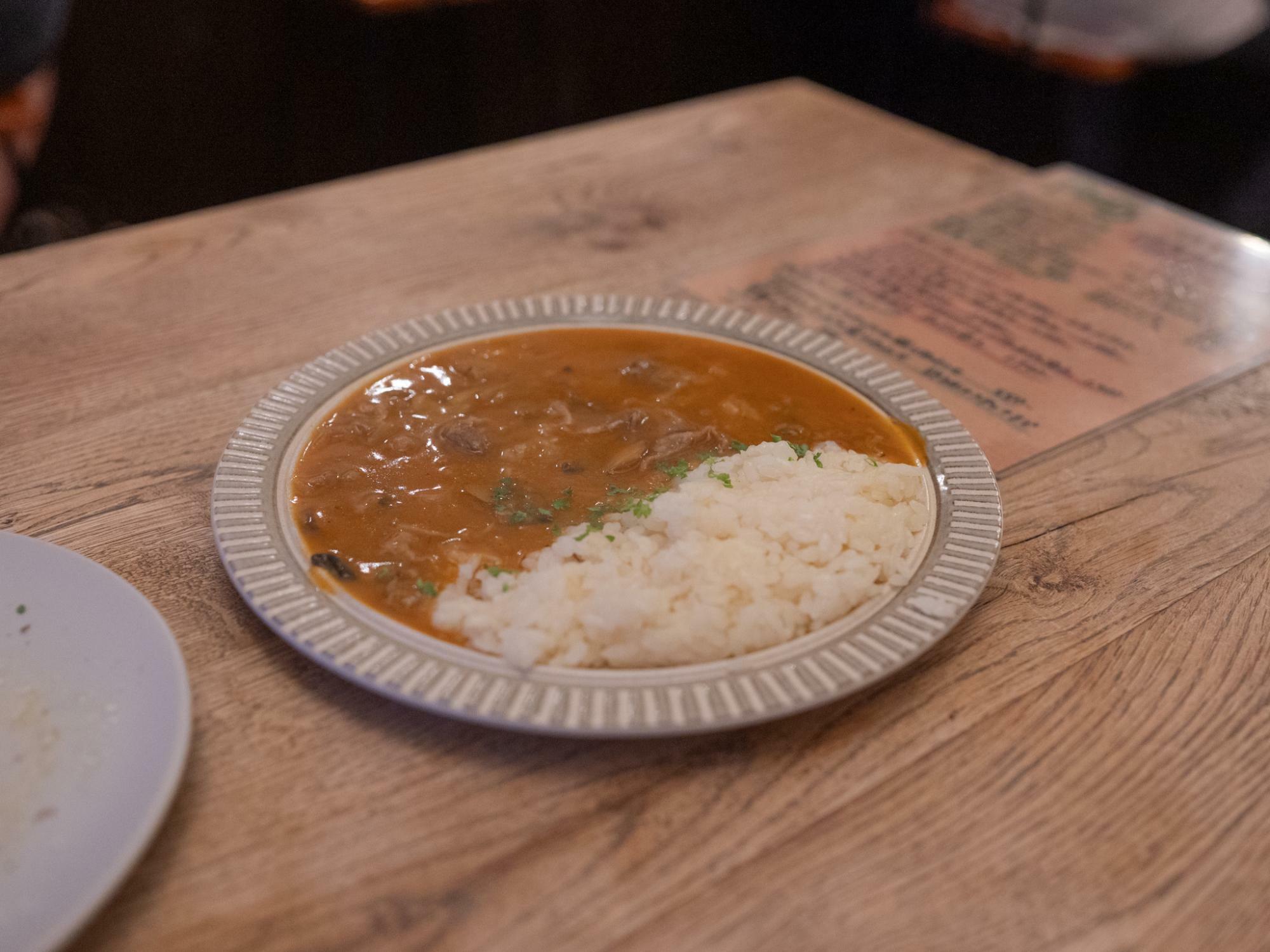 松田家特製ビーフストロガノフ