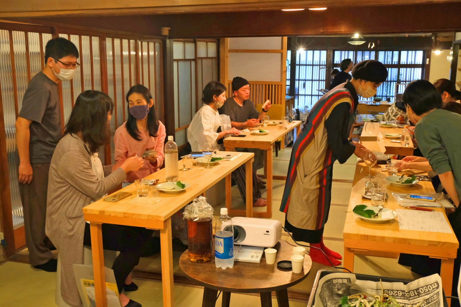 京都で美しい昆虫食をテーマにしたイベントもやりました
