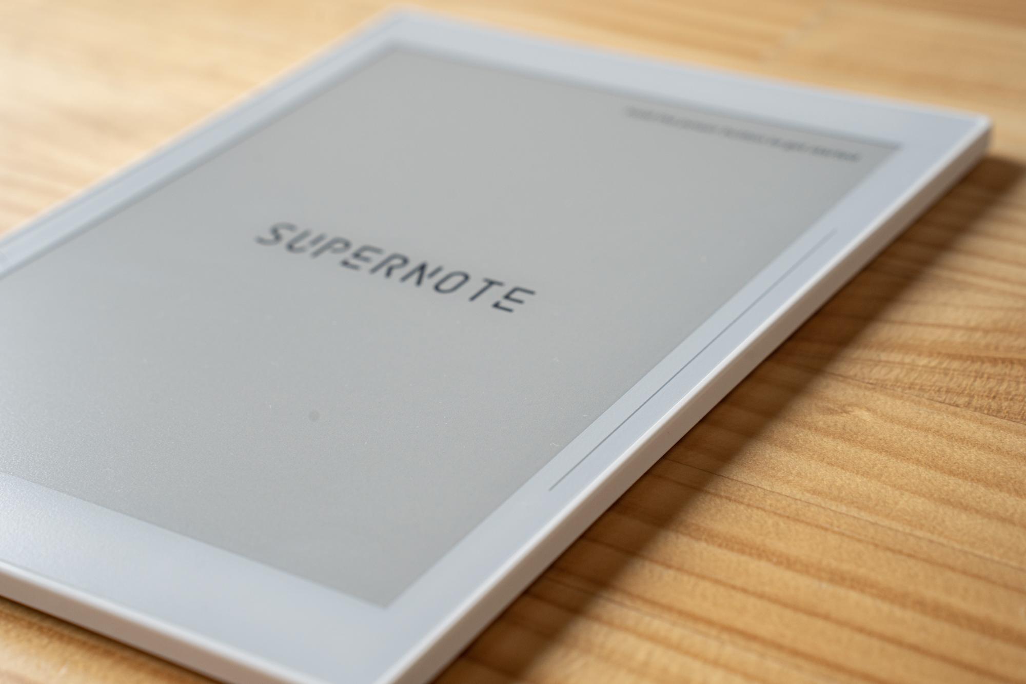 極上の「手書き感」。ノート特化タブレットの決定版「Supernote 極上の「手書き感」。ノート特化タブレットの決定版「Supernote